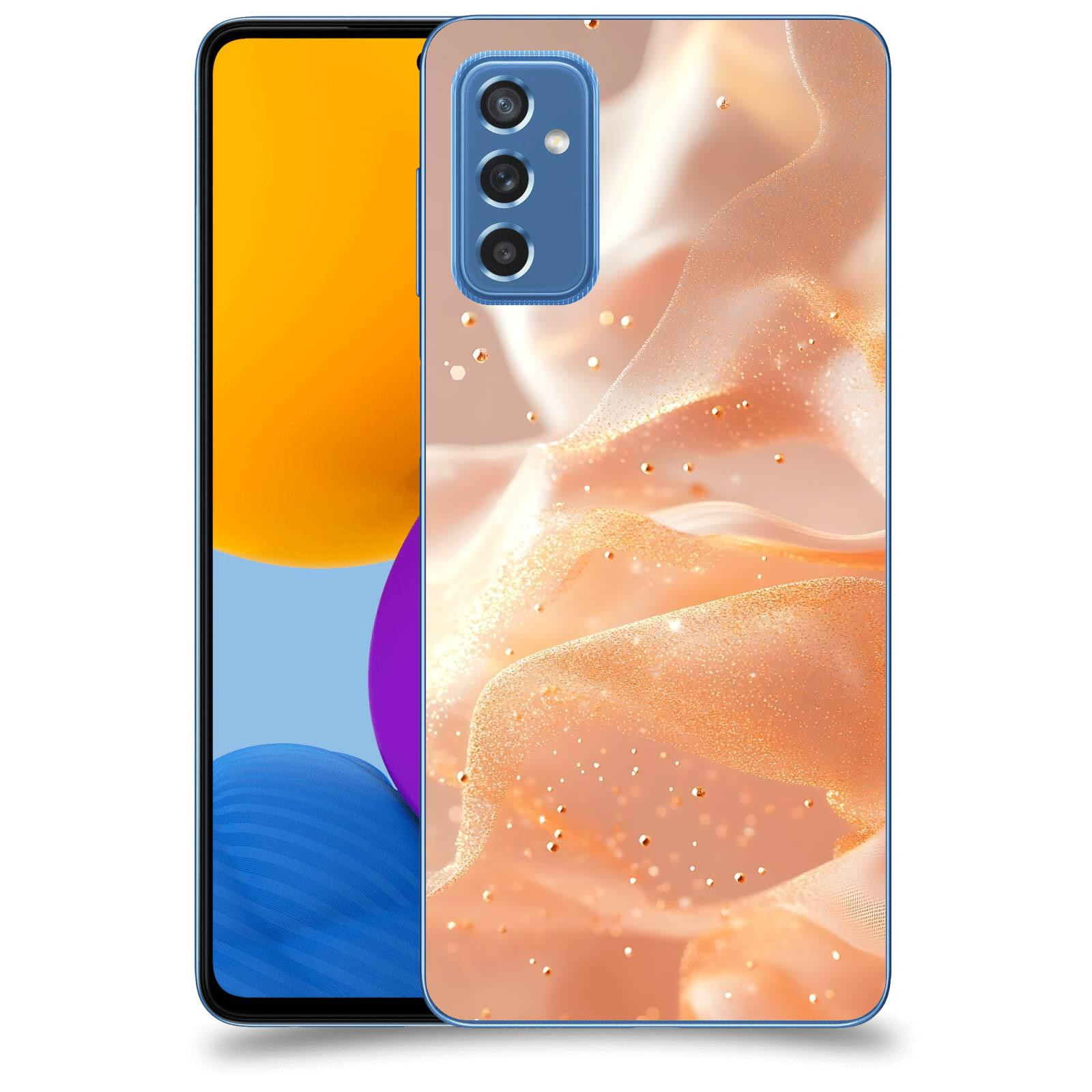 ACOVER Kryt na mobil Samsung Galaxy M52 5G - Éterický třpyt