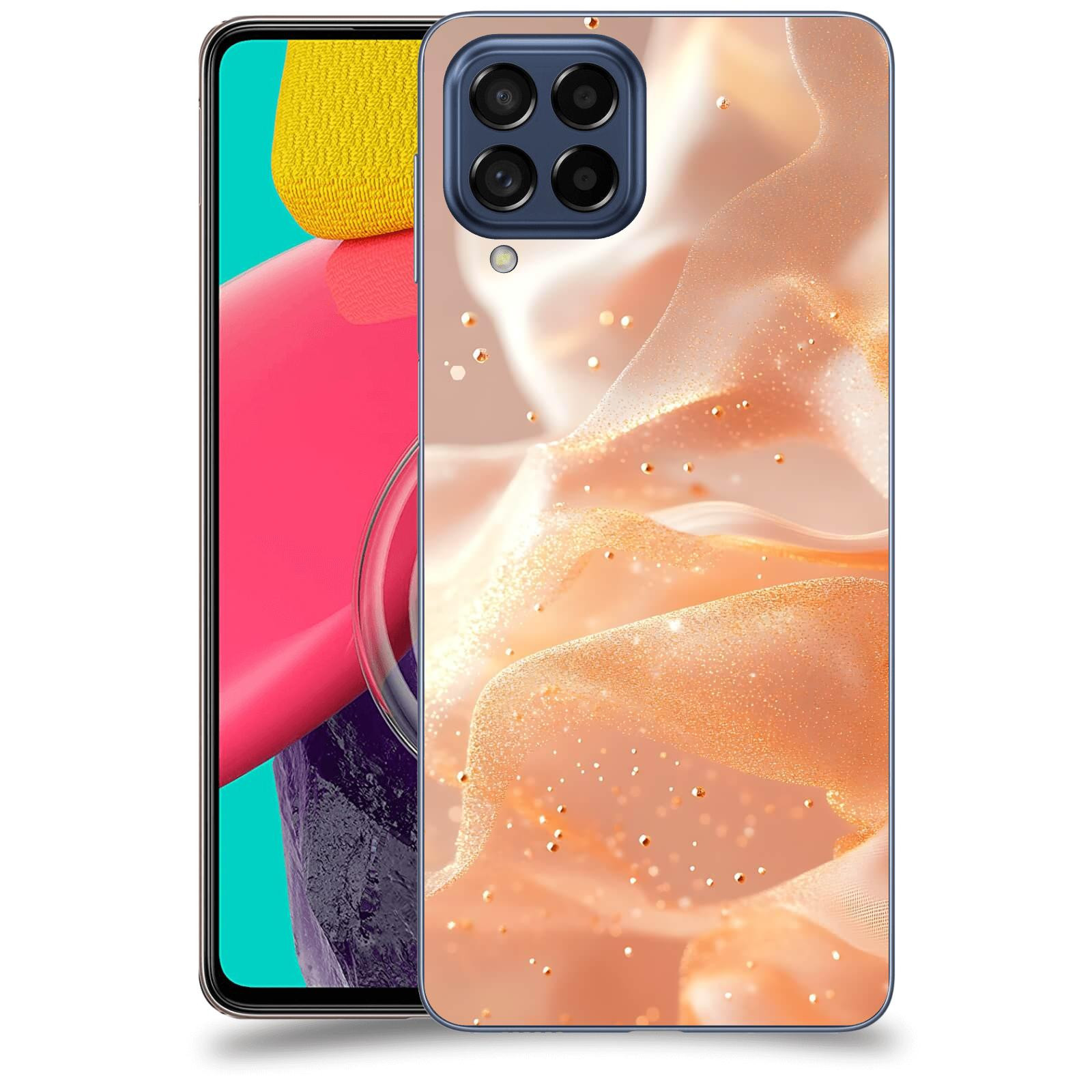 ACOVER Kryt na mobil Samsung Galaxy M53 5G - Éterický třpyt