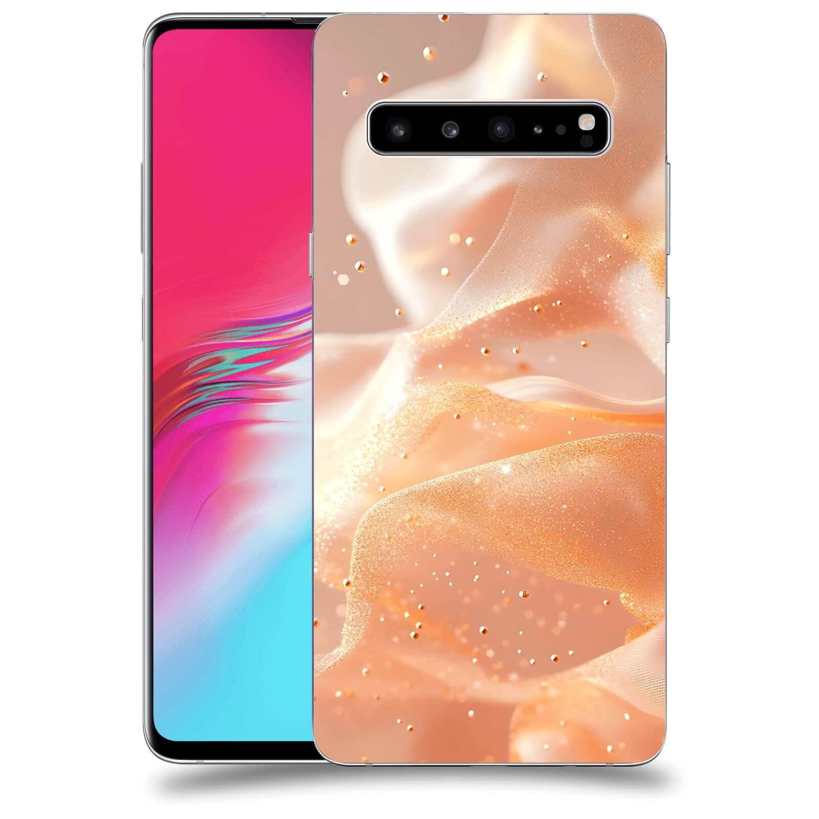 ACOVER Kryt na mobil Samsung Galaxy S10 G973 - Éterický třpyt