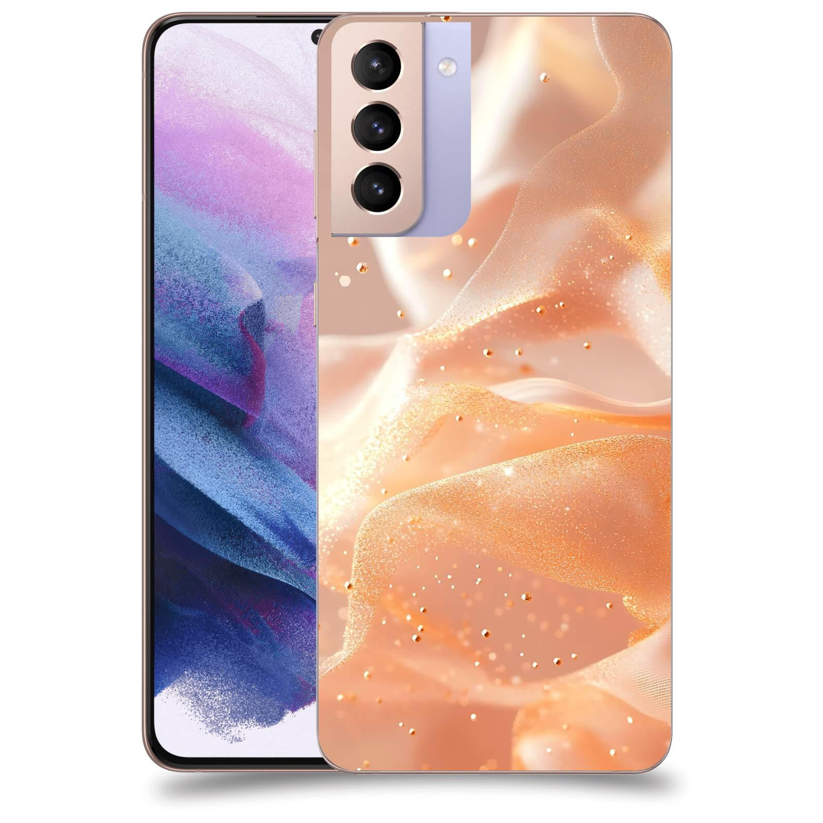 ACOVER Kryt na mobil Samsung Galaxy S21+ G996F - Éterický třpyt