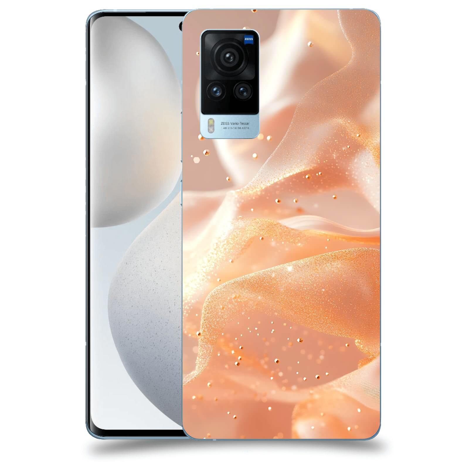 ACOVER Kryt na mobil Vivo X60 Pro 5G - Éterický třpyt