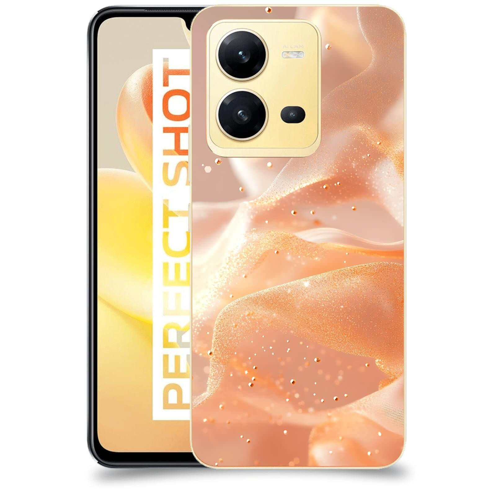 ACOVER Kryt na mobil Vivo X80 Lite - Éterický třpyt