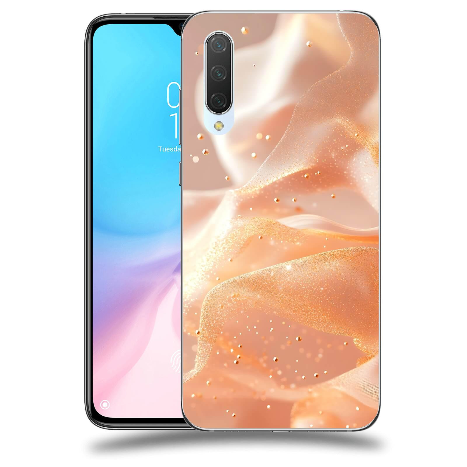 ACOVER Kryt na mobil Xiaomi Mi 9 Lite - Éterický třpyt