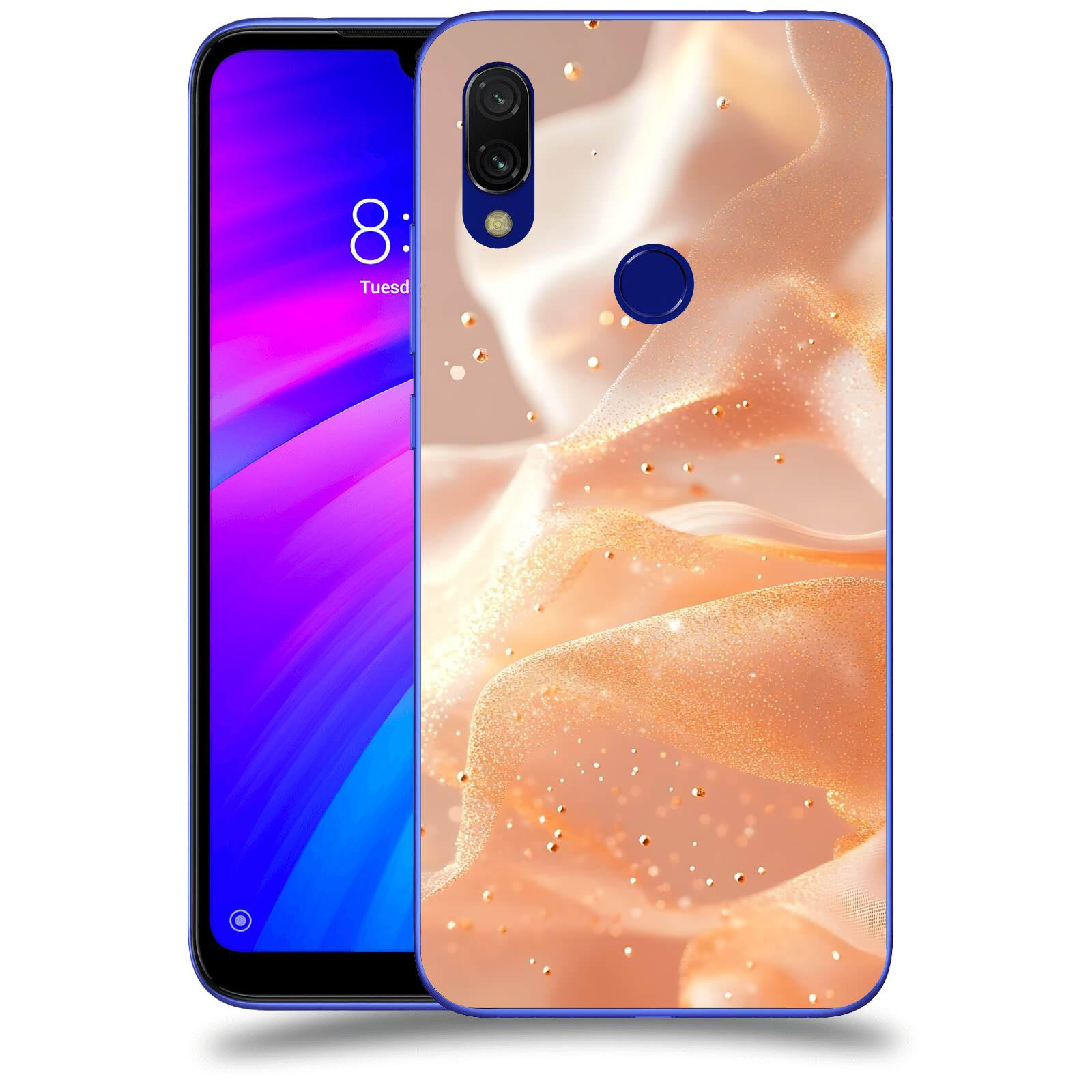 ACOVER Kryt na mobil Xiaomi Redmi 7 - Éterický třpyt