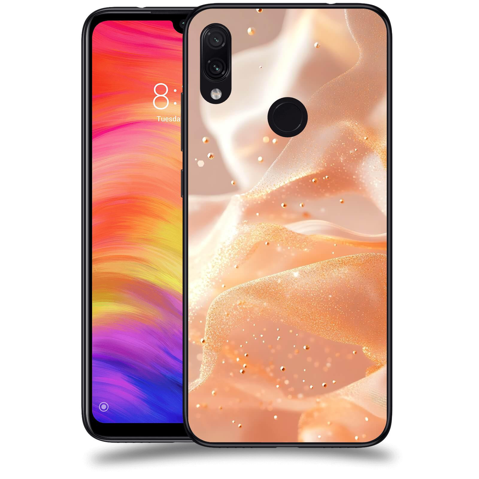 ACOVER Kryt na mobil Xiaomi Redmi Note 7 - Éterický třpyt
