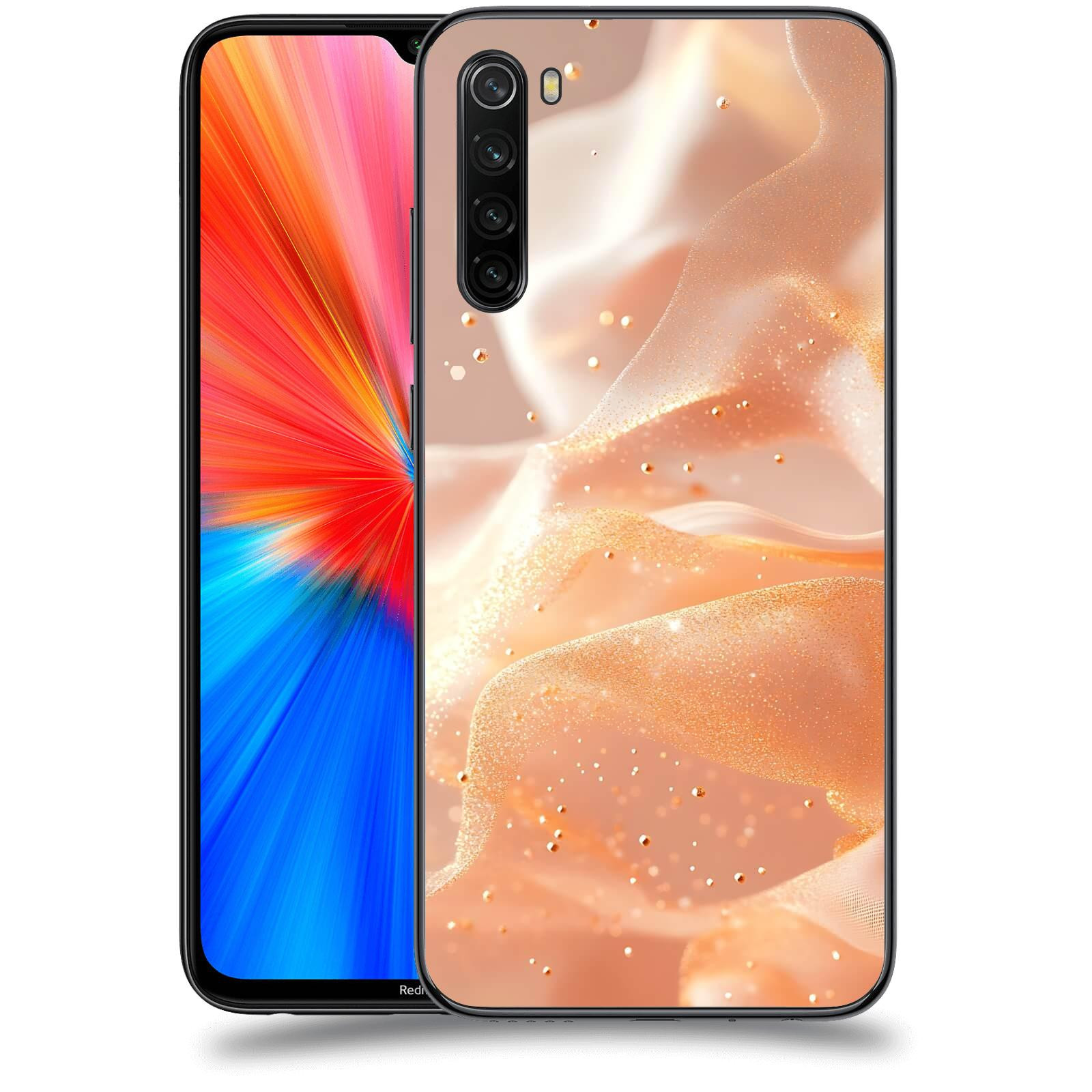 ACOVER Kryt na mobil Xiaomi Redmi Note 8 - Éterický třpyt