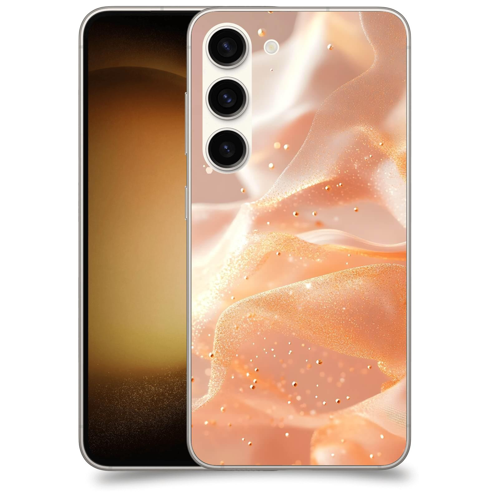 ACOVER Kryt na mobil Samsung Galaxy S23 5G - Éterický třpyt