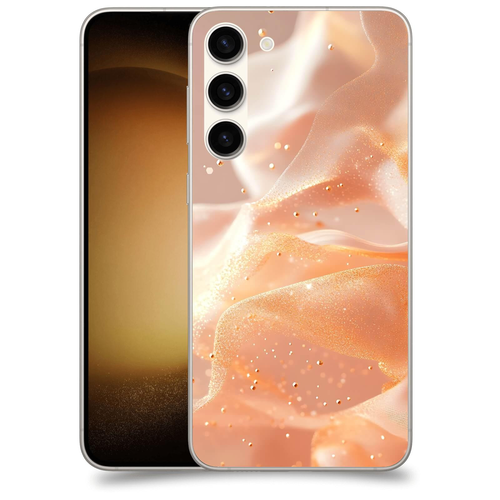ACOVER Kryt na mobil Samsung Galaxy S23+ 5G - Éterický třpyt