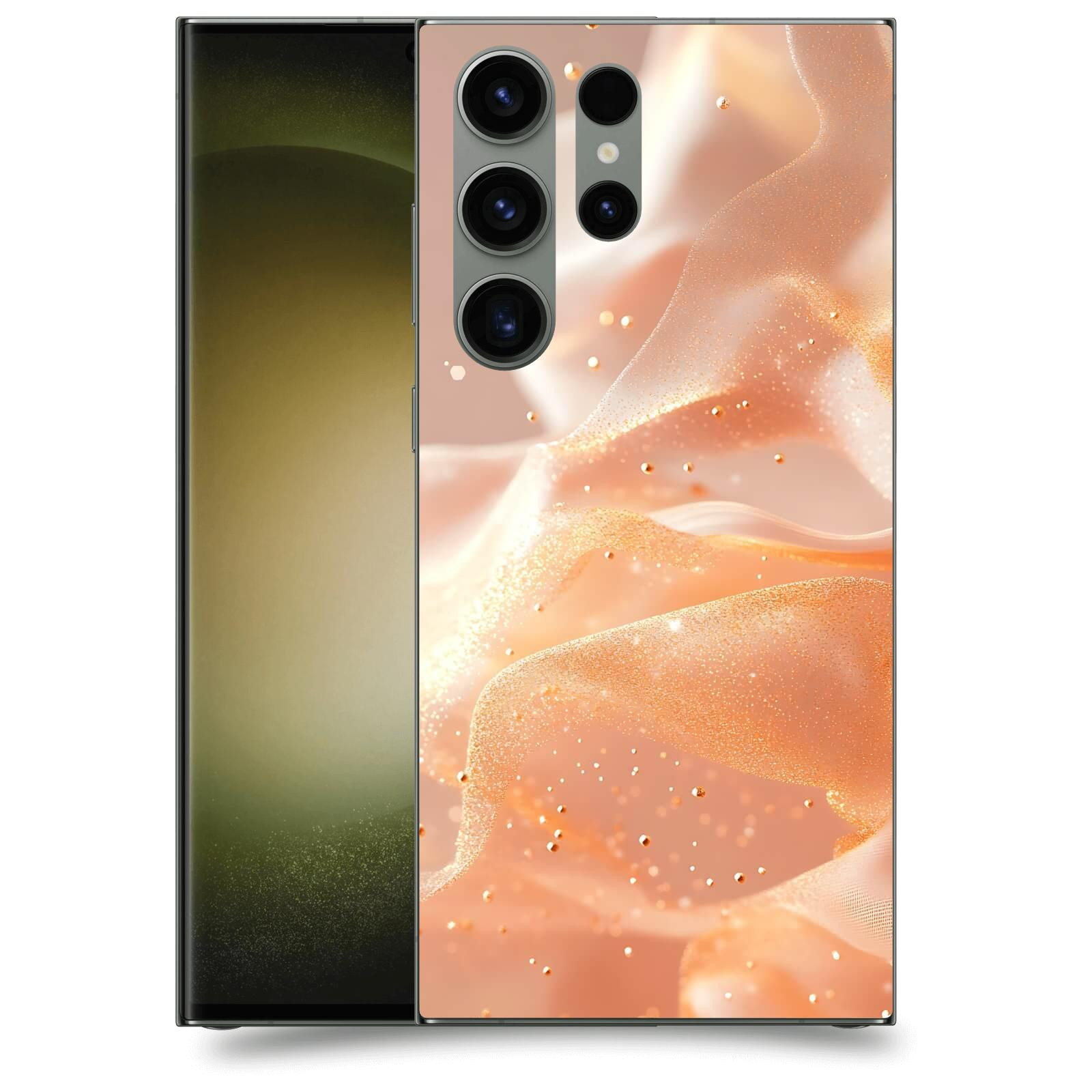 ACOVER Kryt na mobil Samsung Galaxy S23 Ultra 5G - Éterický třpyt