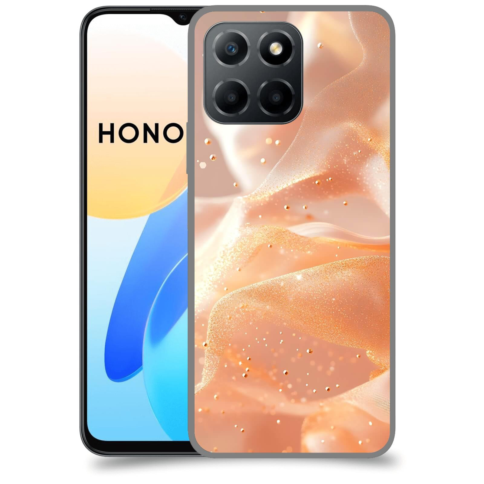 ACOVER Kryt na mobil Honor X8 4G - Éterický třpyt