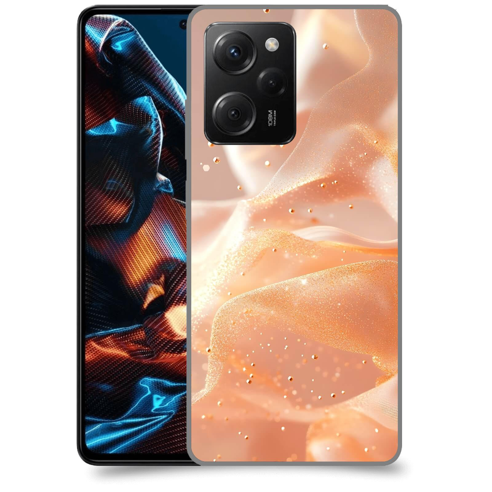 ACOVER Kryt na mobil Xiaomi Poco X5 Pro - Éterický třpyt