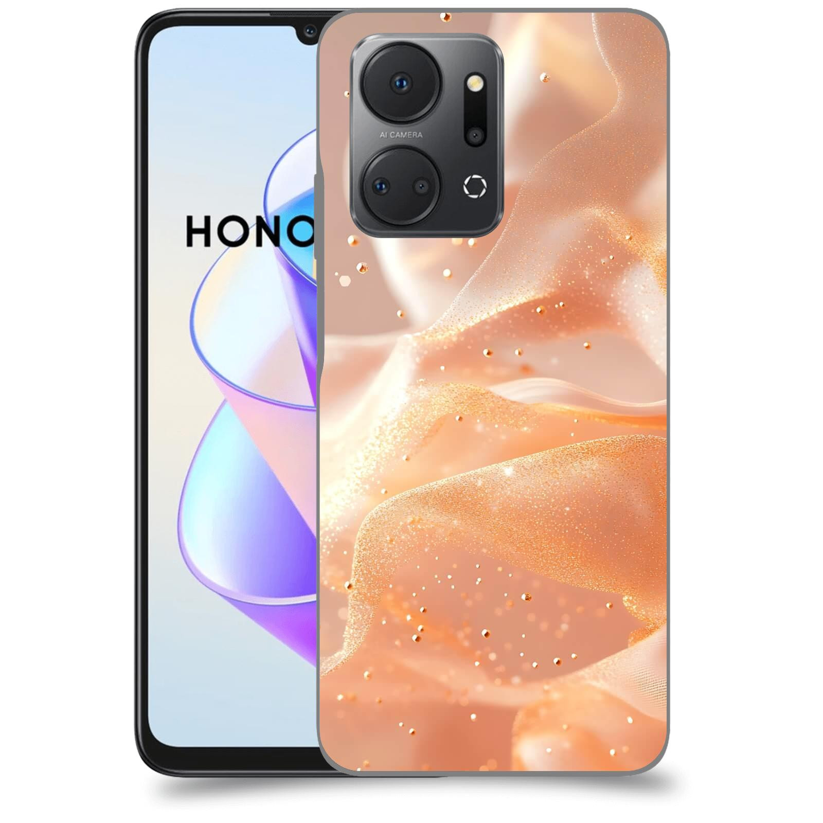 ACOVER Kryt na mobil HONOR X7a - Éterický třpyt