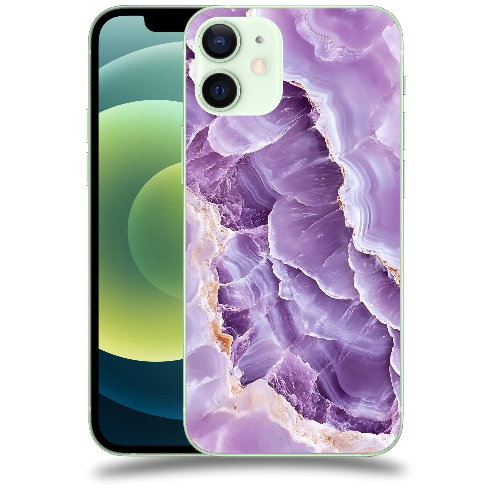 ACOVER Kryt na mobil Apple iPhone 12 mini - Fialová krása