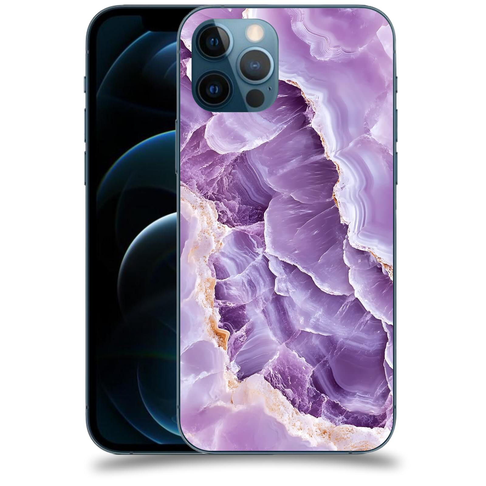 ACOVER Kryt na mobil Apple iPhone 12 Pro - Fialová krása