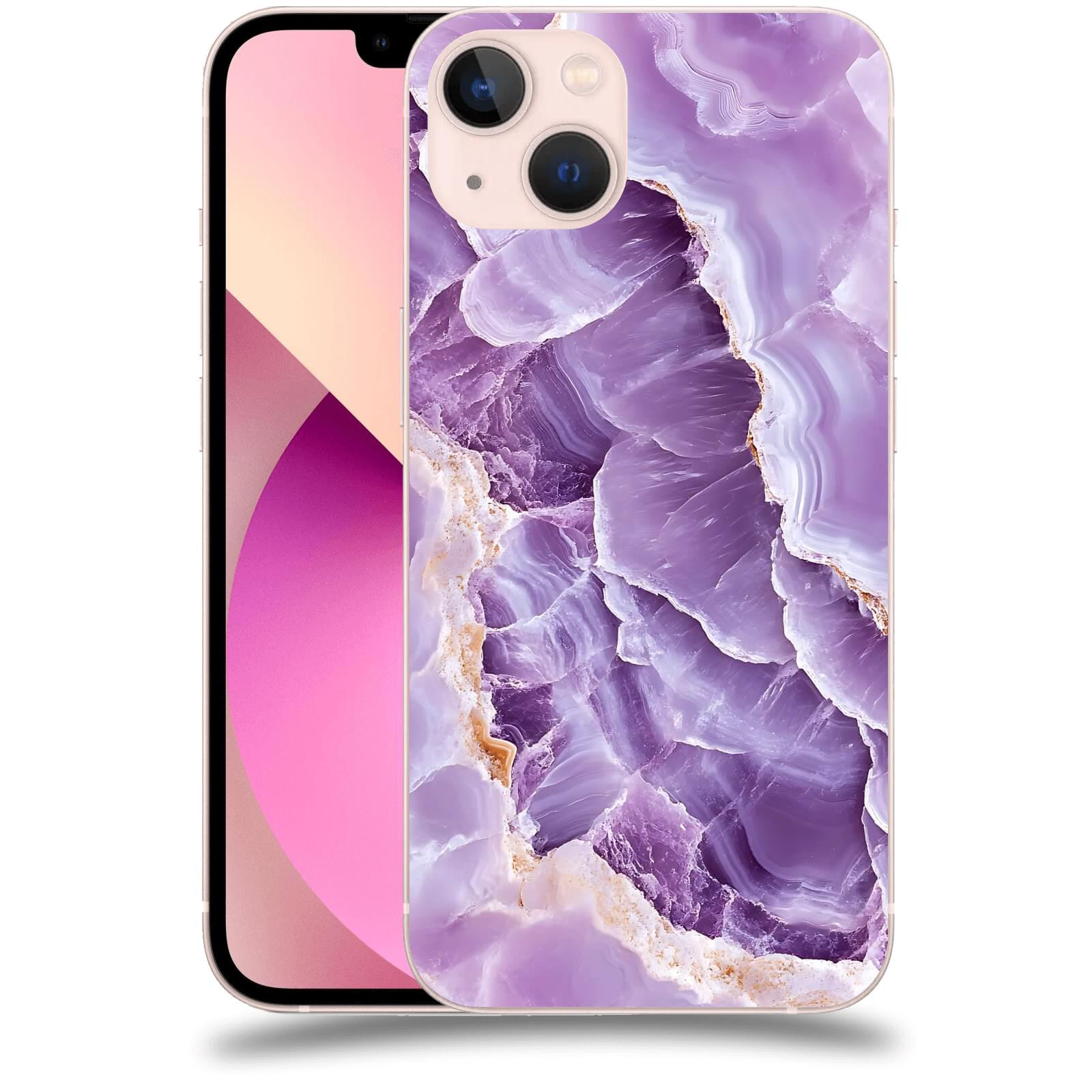 ACOVER Kryt na mobil Apple iPhone 13 - Fialová krása