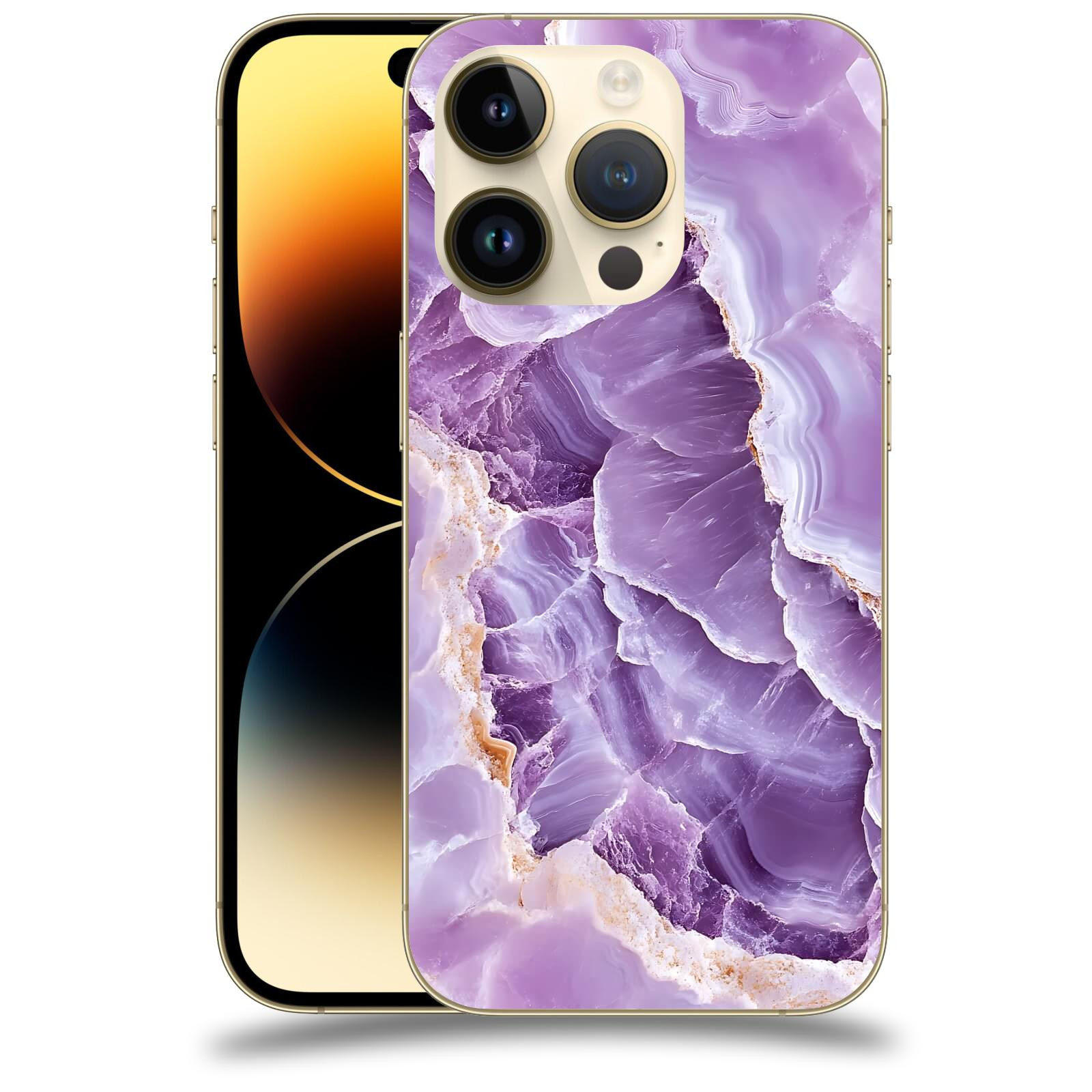 ACOVER Kryt na mobil Apple iPhone 14 Pro - Fialová krása