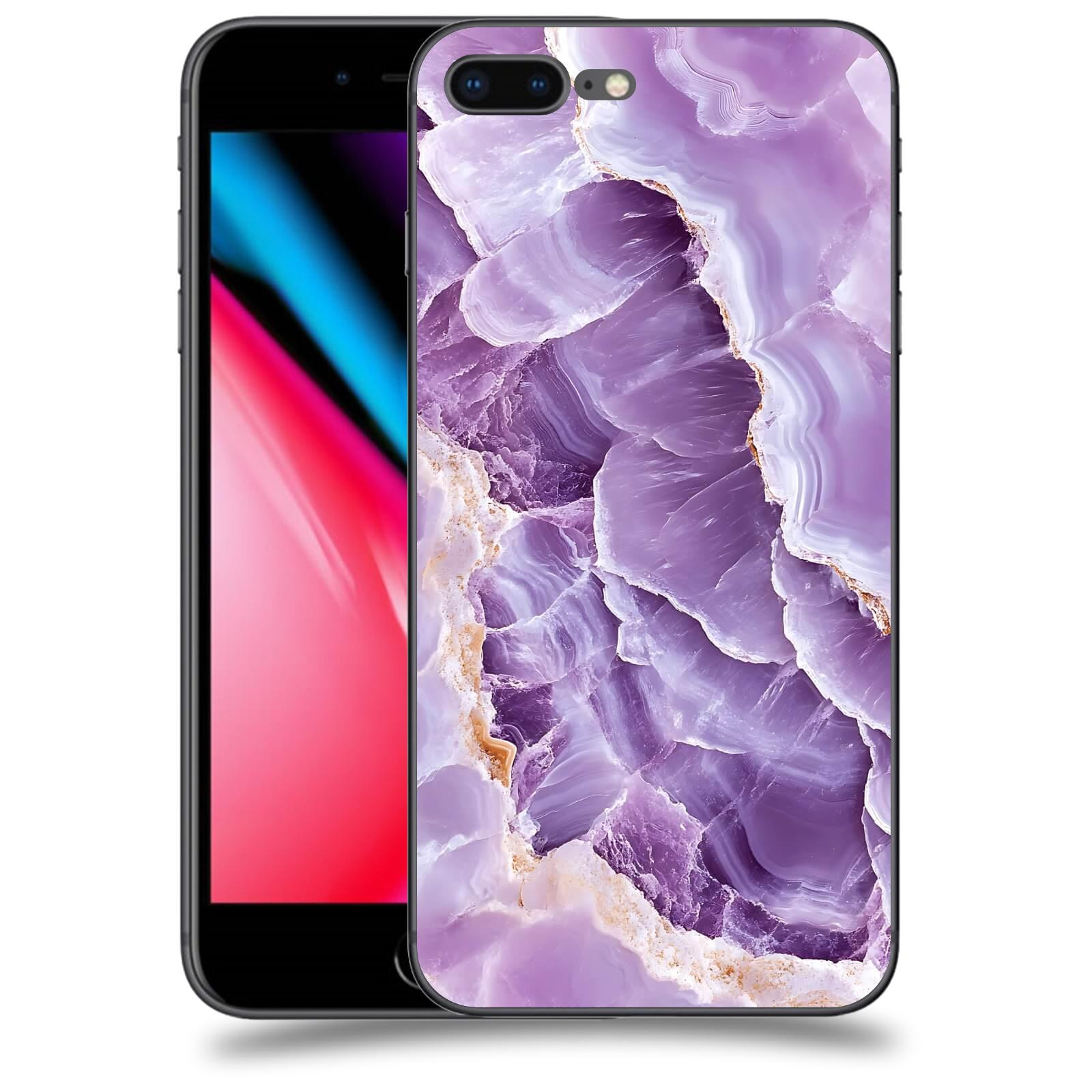 ACOVER Kryt na mobil Apple iPhone 8 Plus - Fialová krása