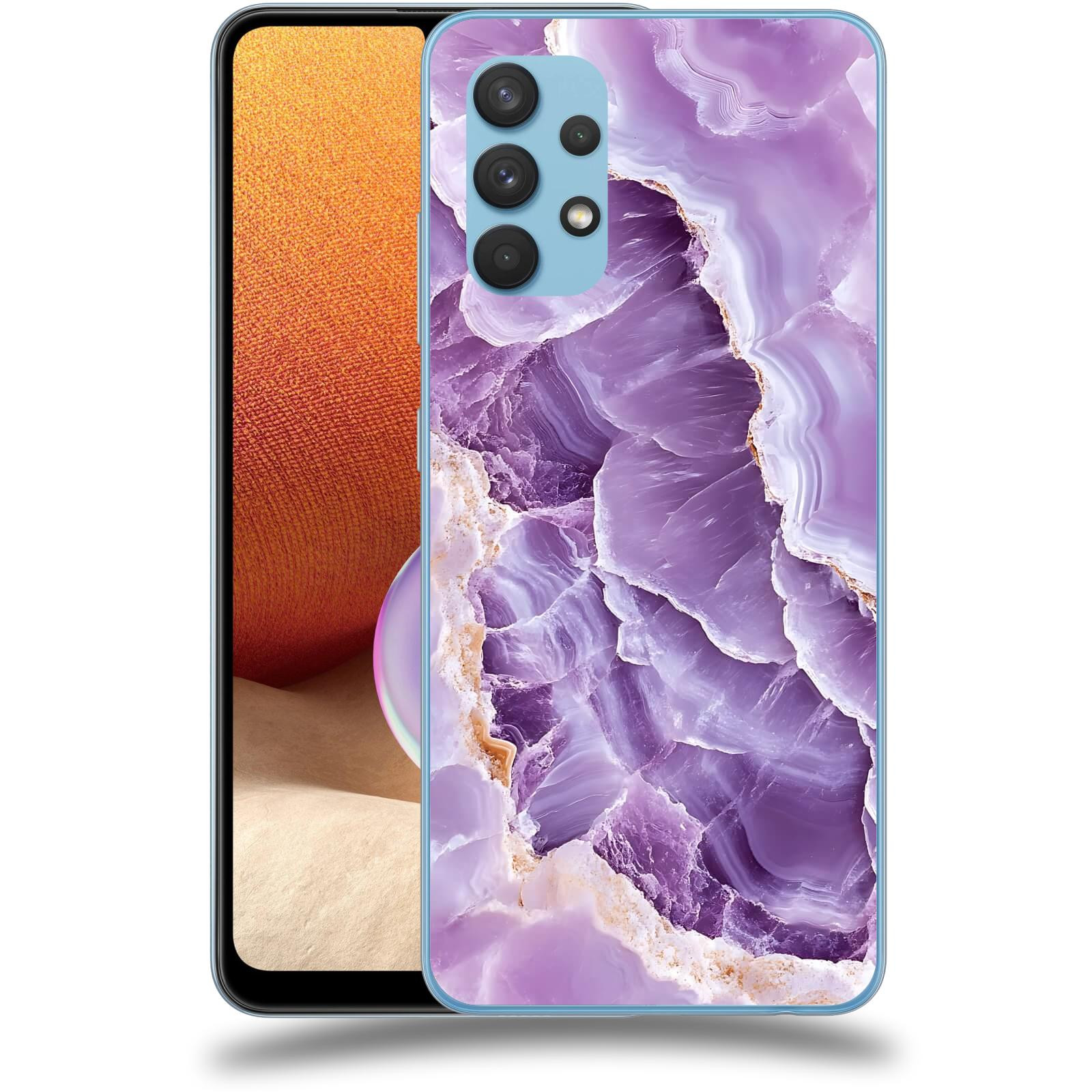 ACOVER Kryt na mobil Samsung Galaxy A32 4G SM-A325F - Fialová krása