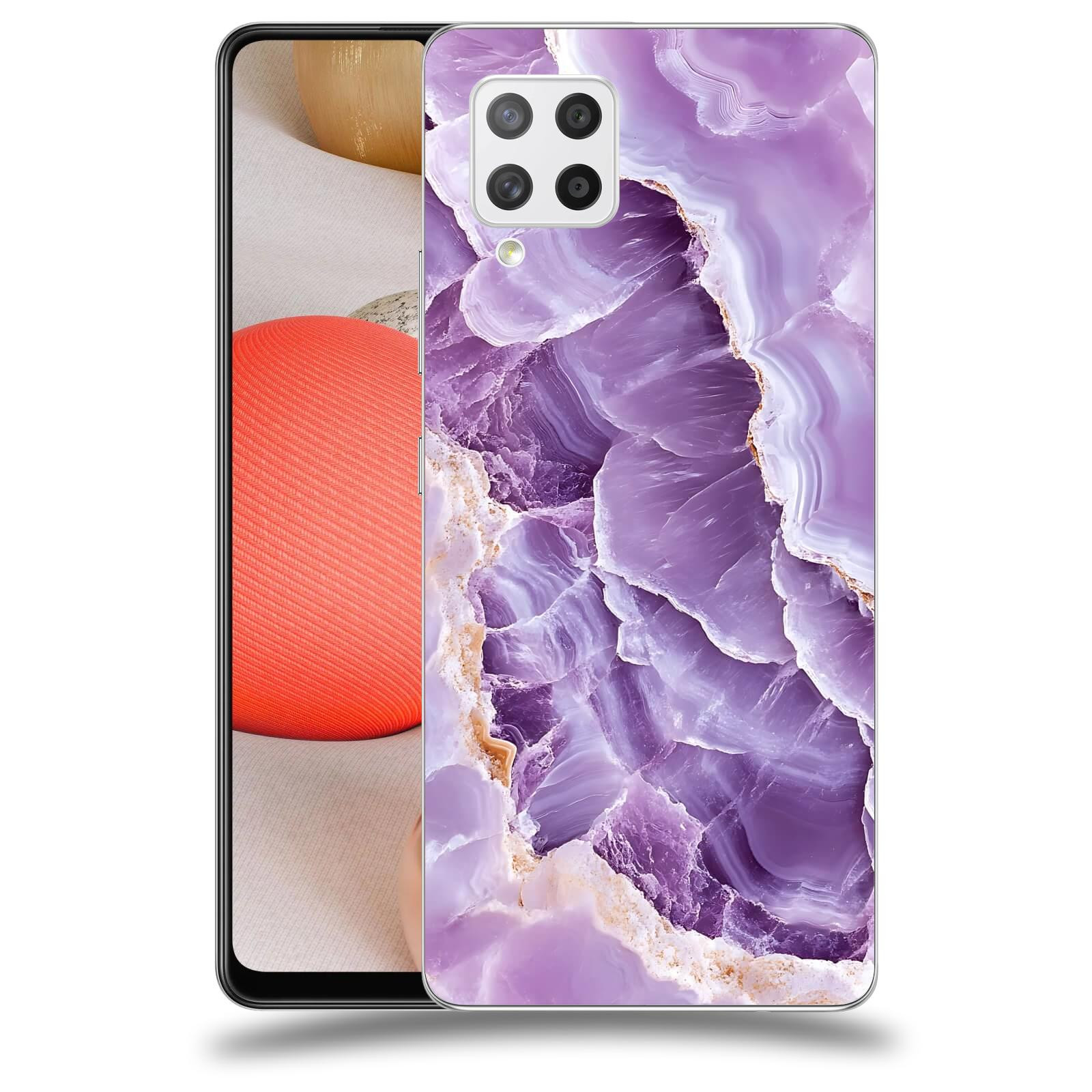 ACOVER Kryt na mobil Samsung Galaxy A42 A426B - Fialová krása
