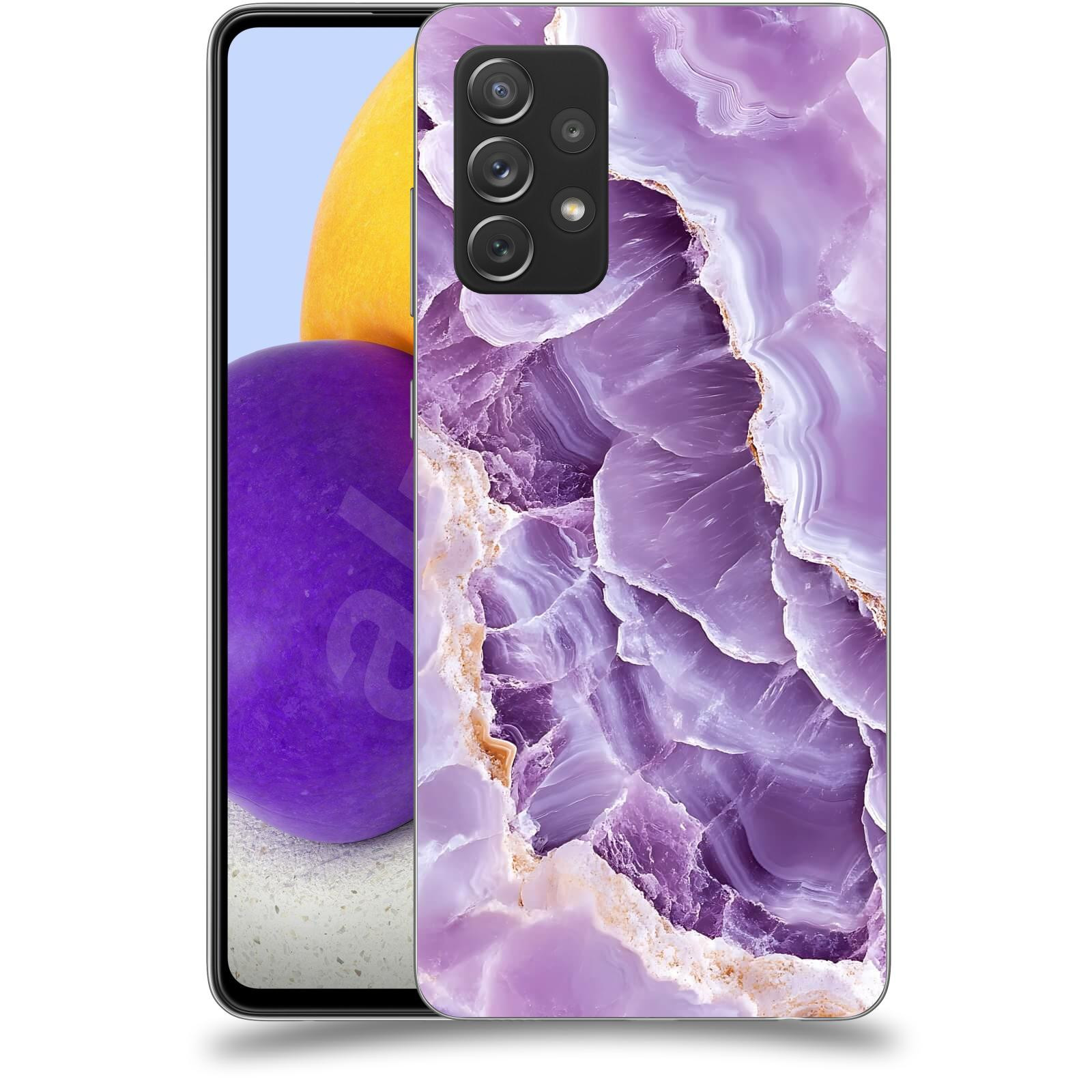 ACOVER Kryt na mobil Samsung Galaxy A72 A725F - Fialová krása