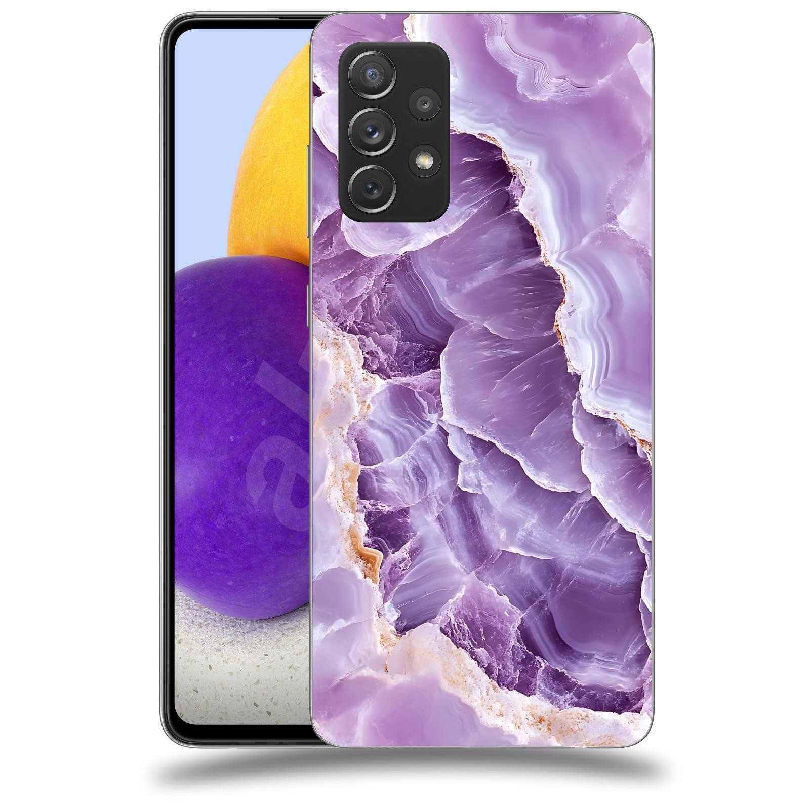 ACOVER Kryt na mobil Samsung Galaxy A73 5G - Fialová krása