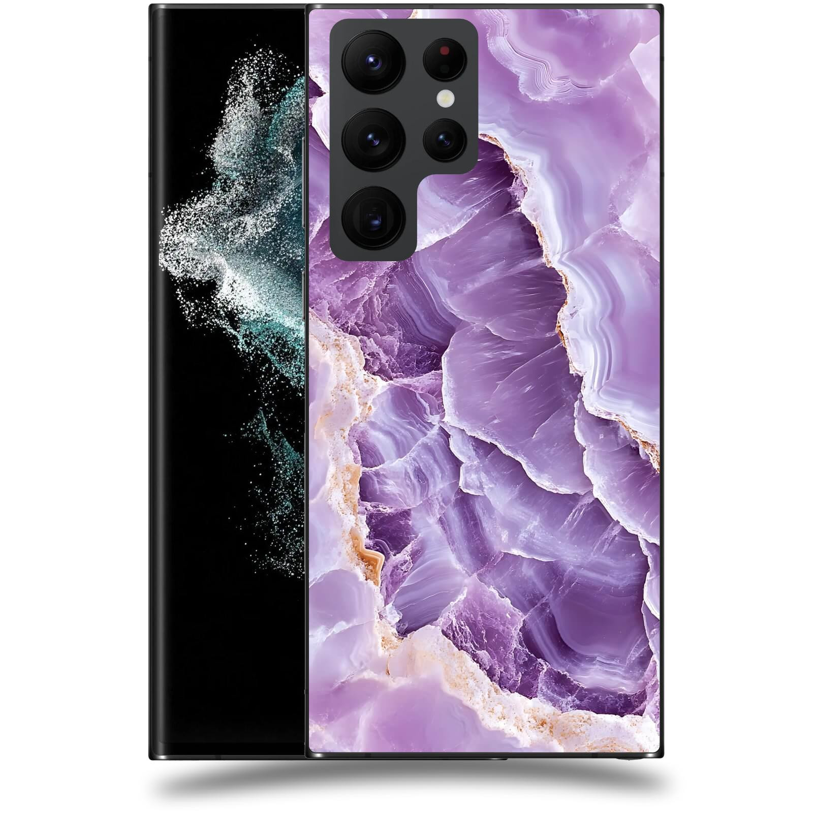 ACOVER Kryt na mobil Samsung Galaxy S22 Ultra 5G - Fialová krása