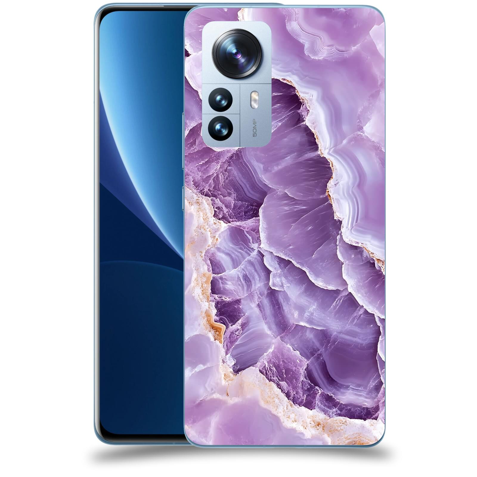 ACOVER Kryt na mobil Xiaomi 12 Pro - Fialová krása
