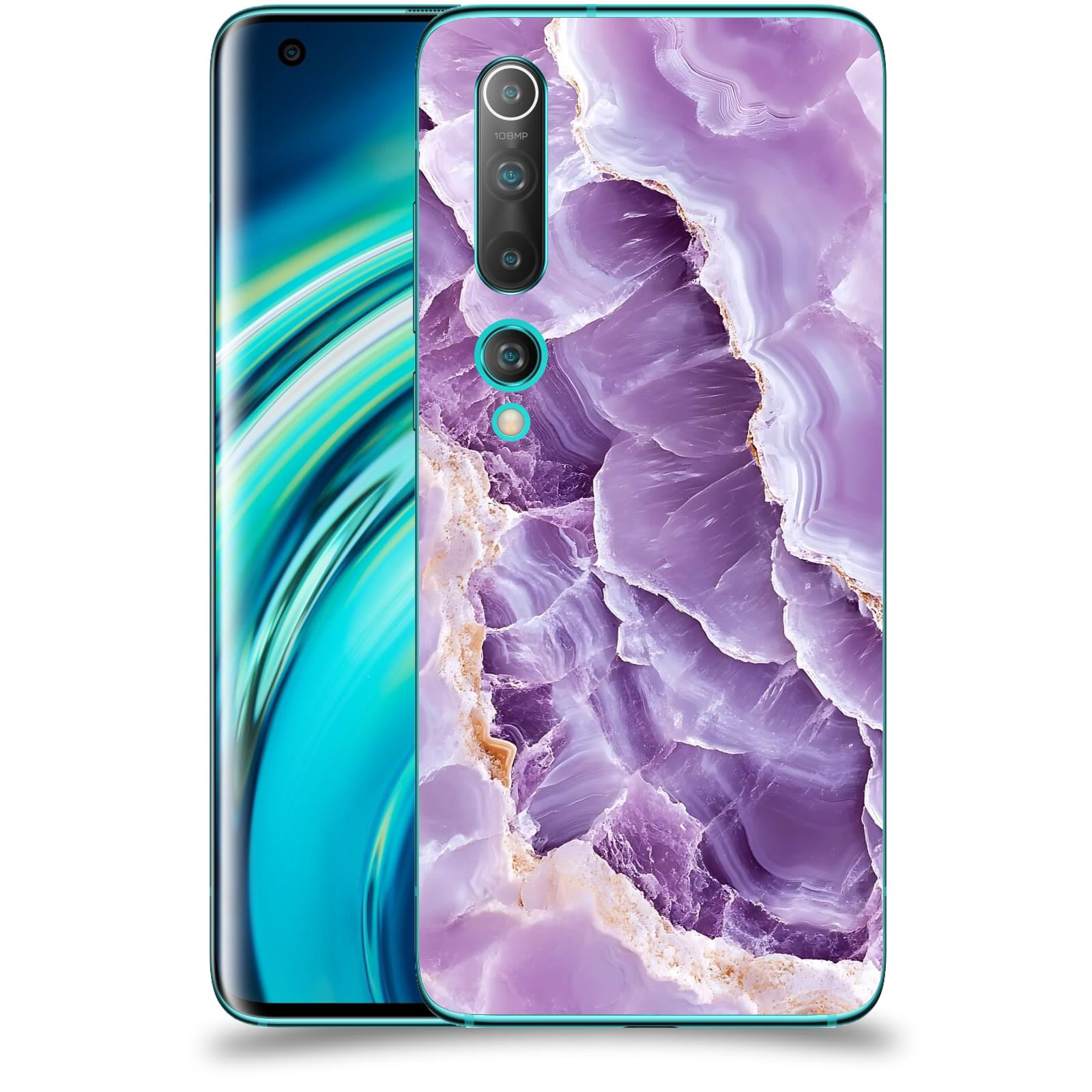 ACOVER Kryt na mobil Xiaomi Mi 10 - Fialová krása