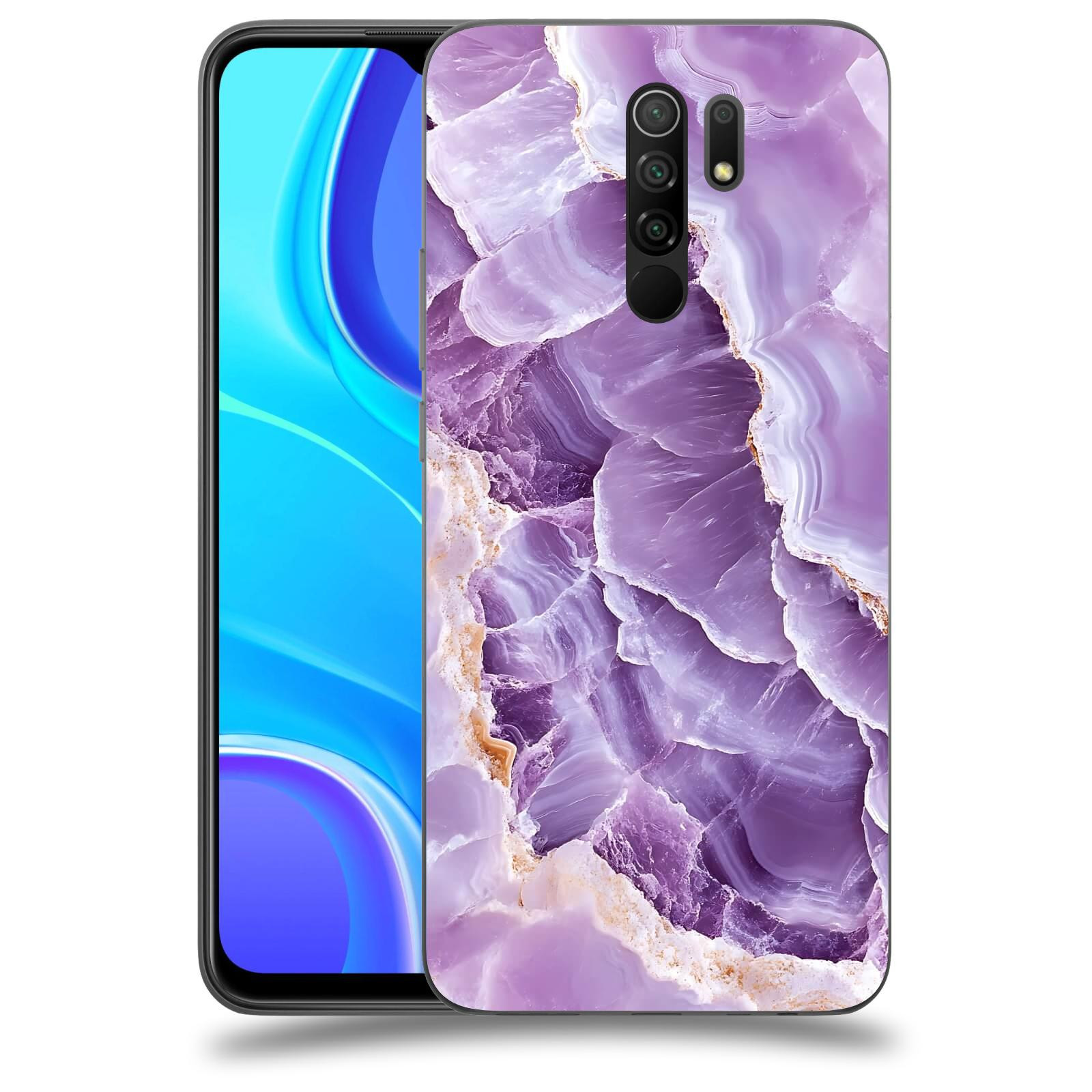 ACOVER Kryt na mobil Xiaomi Redmi 9 - Fialová krása