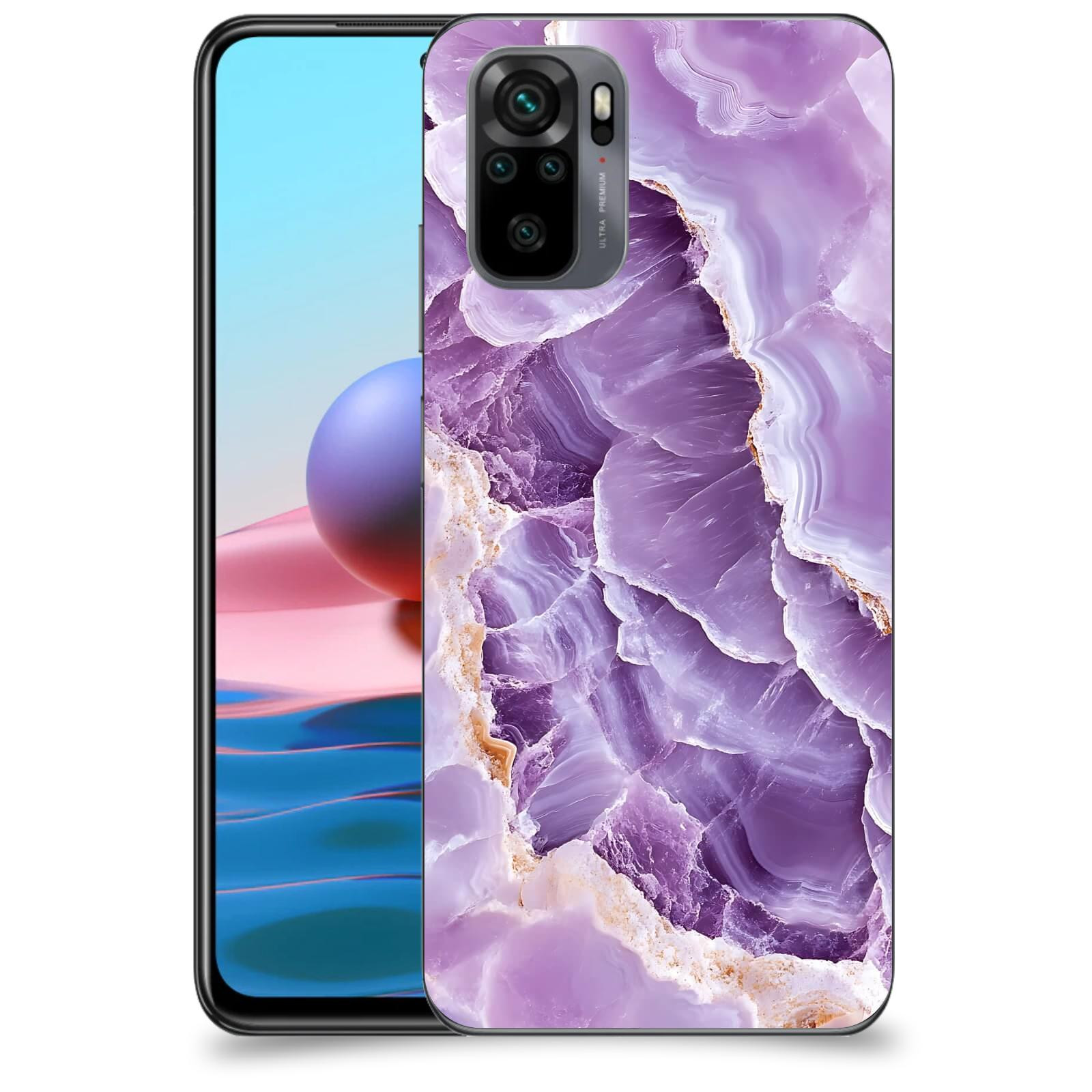 ACOVER Kryt na mobil Xiaomi Redmi Note 10 - Fialová krása