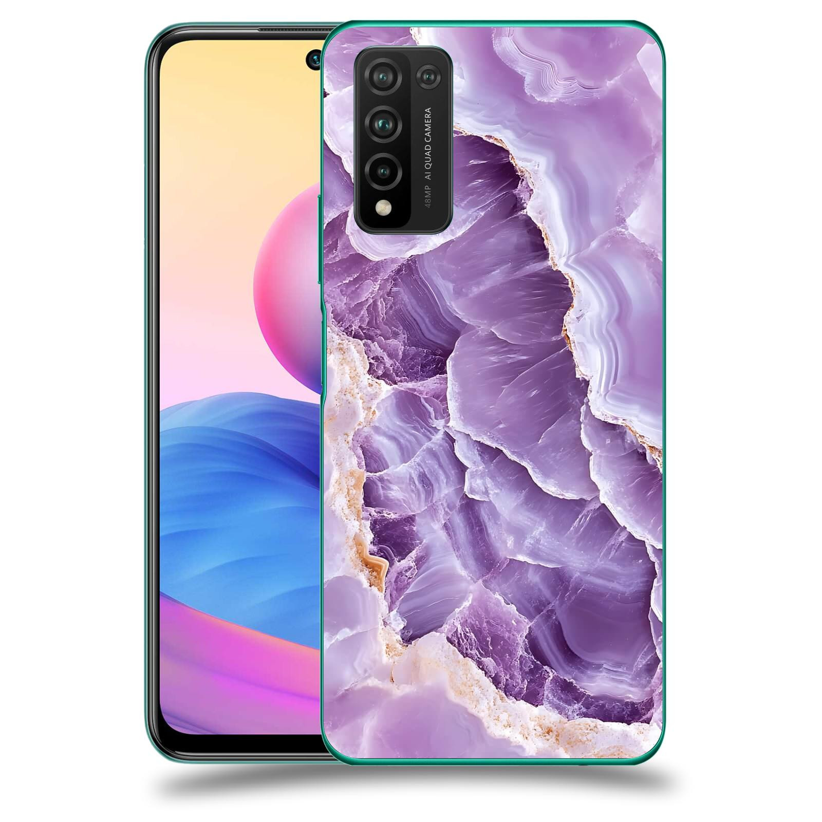 ACOVER Kryt na mobil Honor 10X Lite - Fialová krása