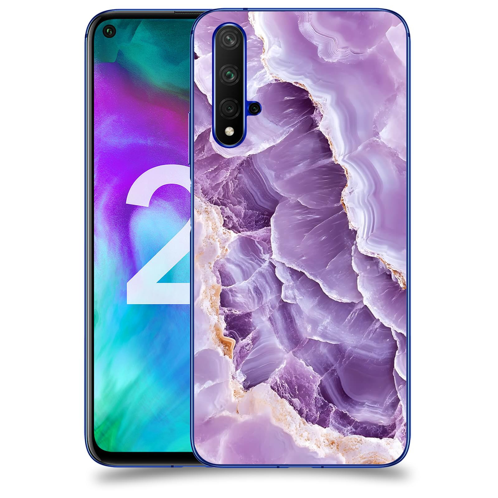 ACOVER Kryt na mobil Honor 20 - Fialová krása