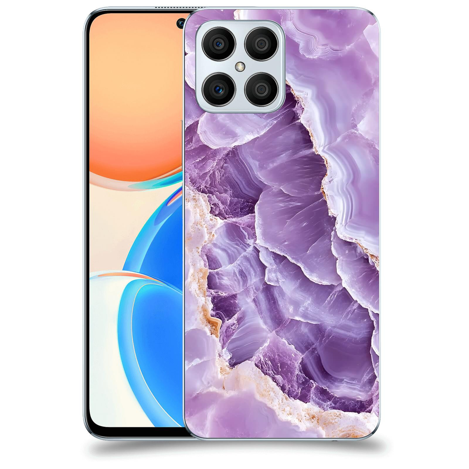 ACOVER Kryt na mobil Honor X8 5G - Fialová krása