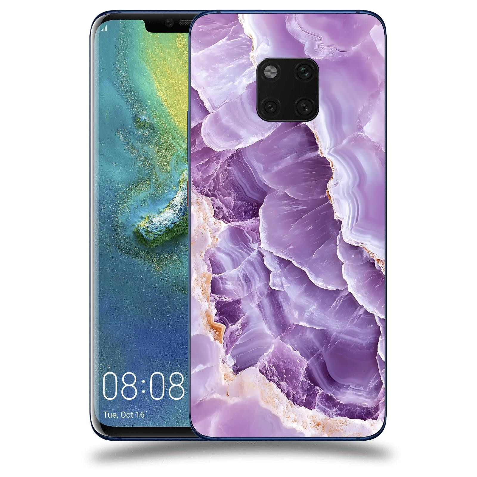 ACOVER Kryt na mobil Huawei Mate 20 Pro - Fialová krása