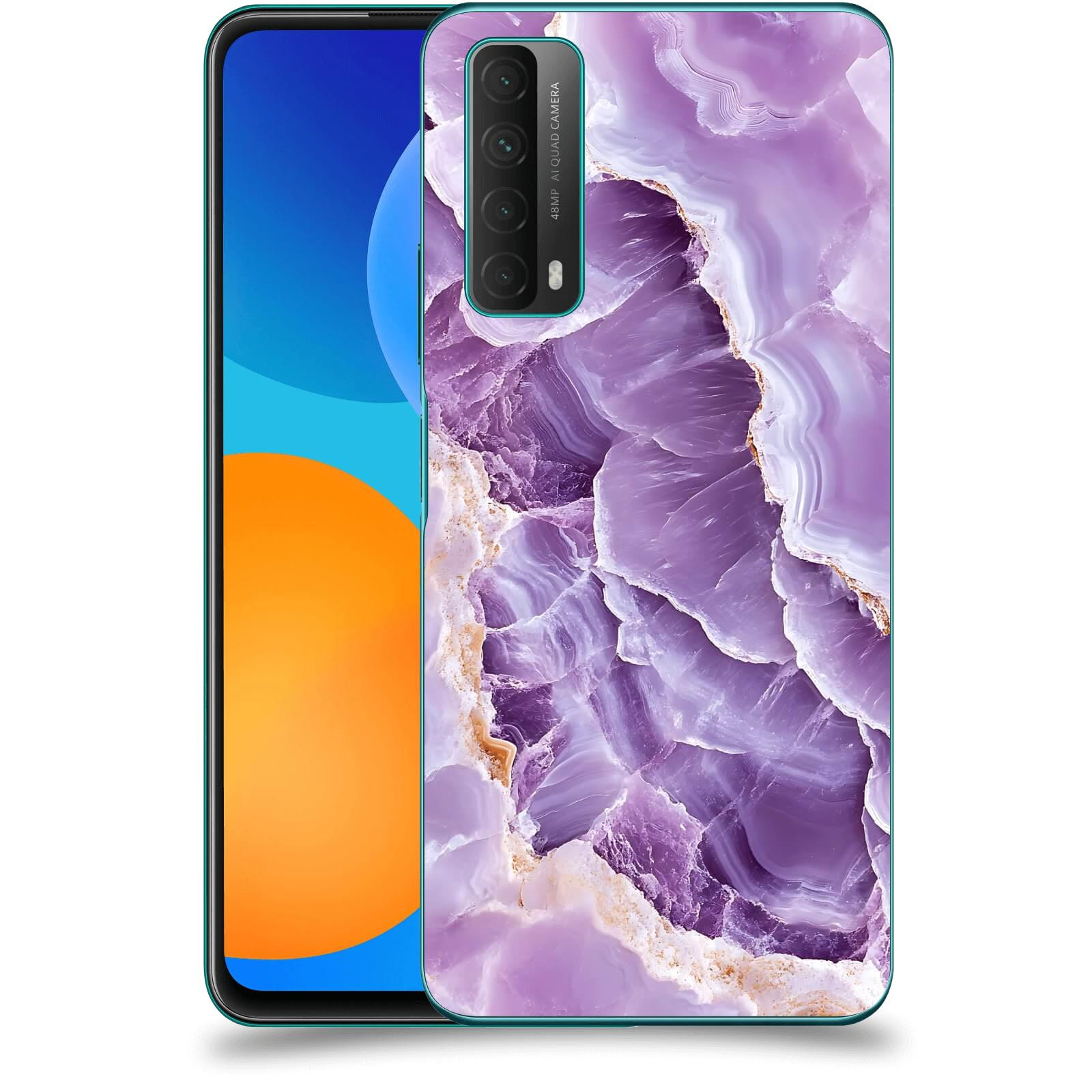 ACOVER Kryt na mobil Huawei P Smart 2021 - Fialová krása