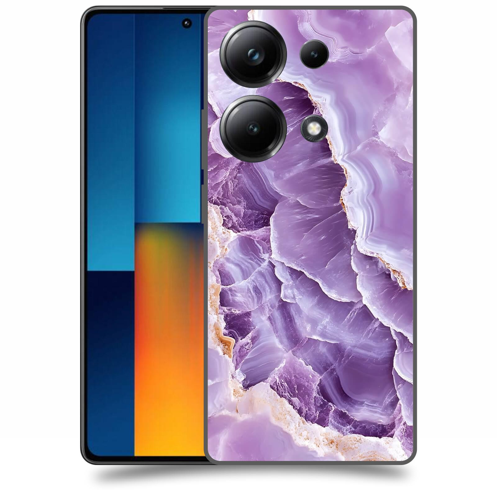 ACOVER Kryt na mobil Poco M6 - Fialová krása