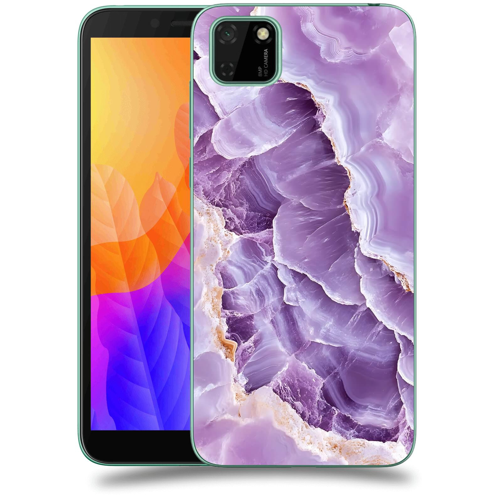 ACOVER Kryt na mobil Huawei Y5P - Fialová krása