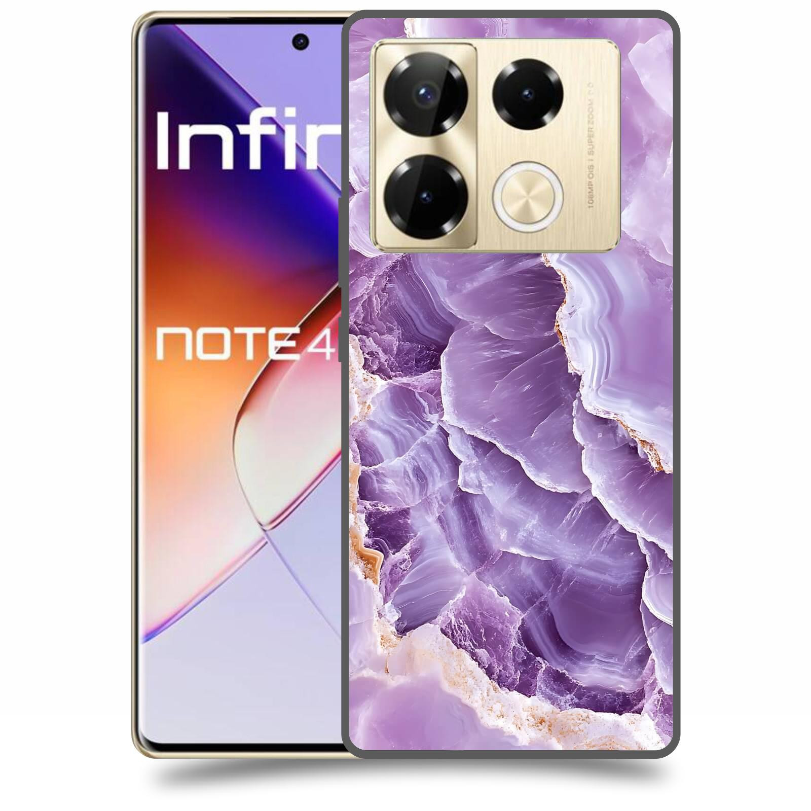 ACOVER Kryt na mobil Infinix Note 40 PRO - Fialová krása
