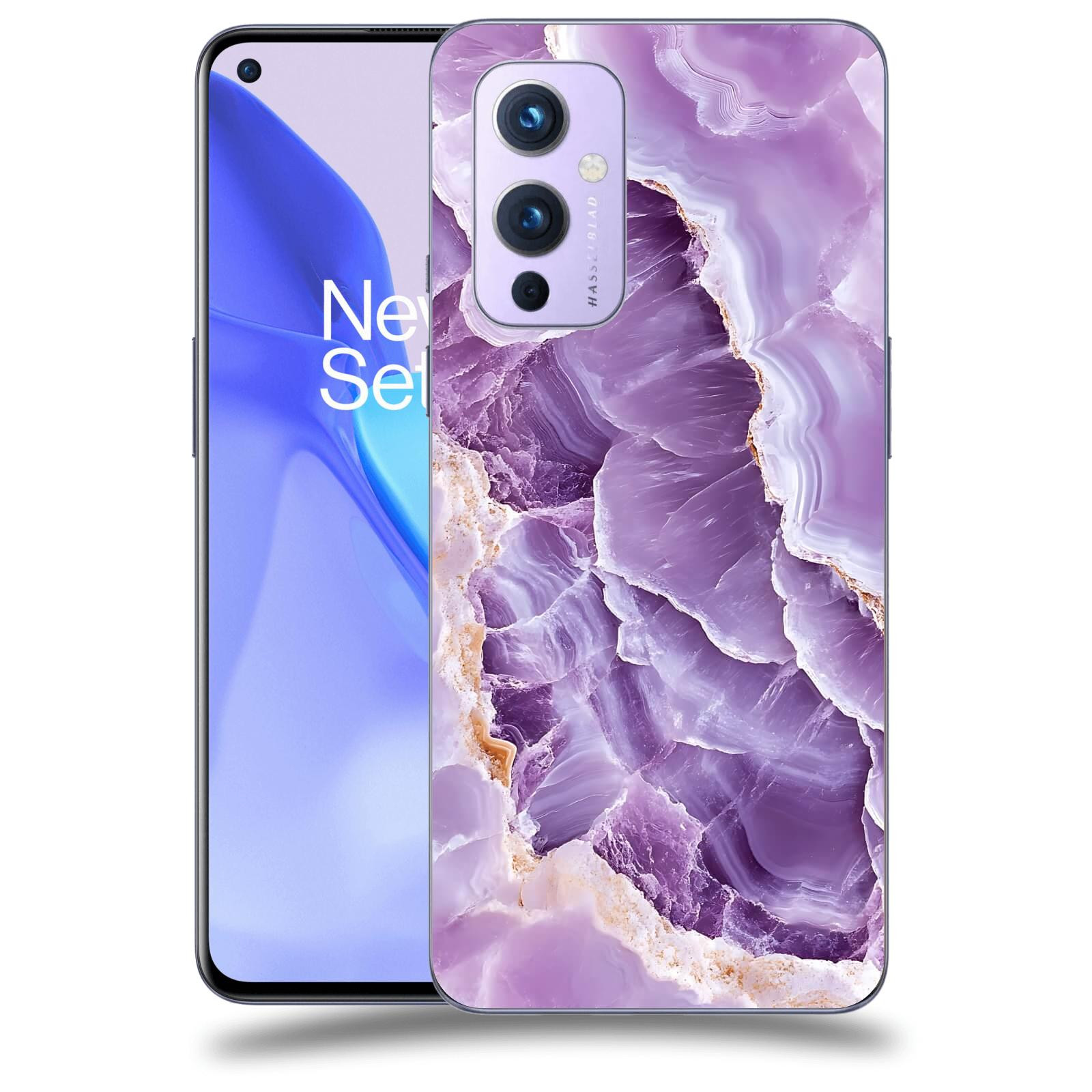 ACOVER Kryt na mobil OnePlus 9 - Fialová krása