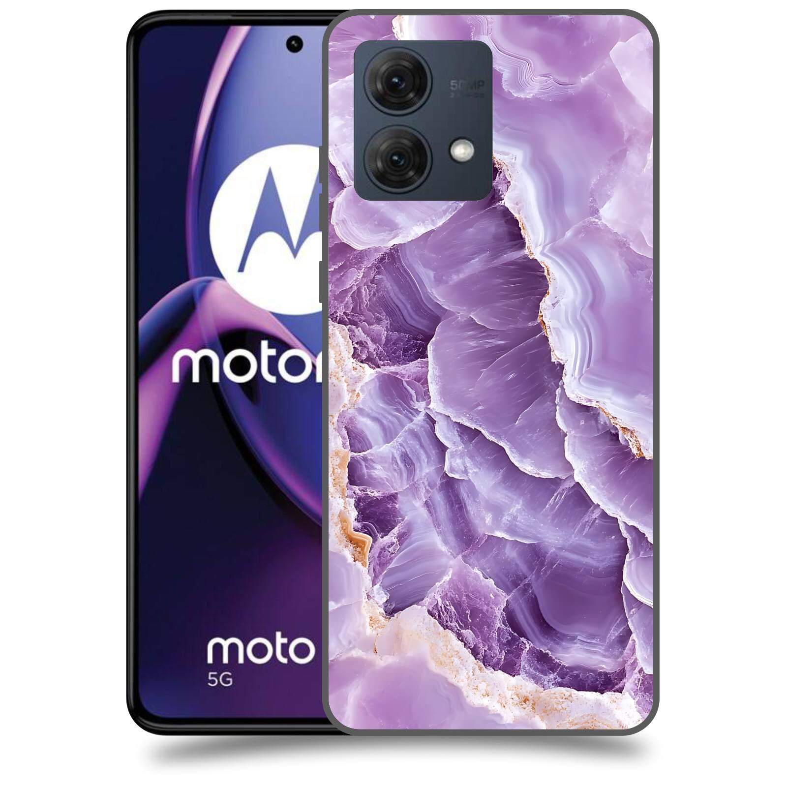 ACOVER Kryt na mobil Motorola Moto G84 5G - Fialová krása