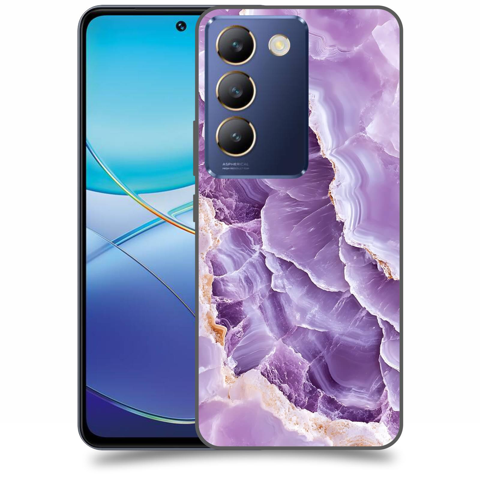 ACOVER Kryt na mobil Vivo V40SE - Fialová krása