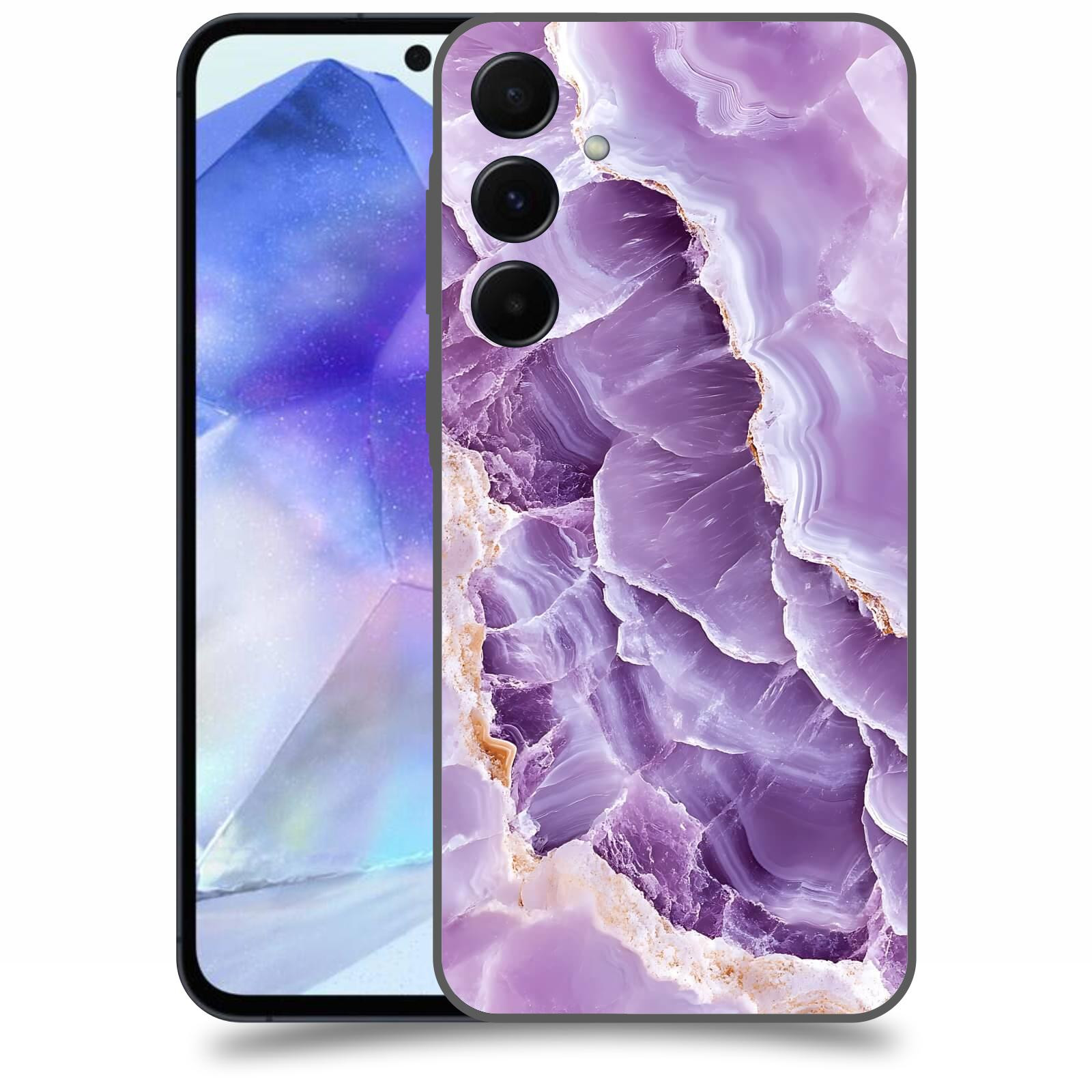 ACOVER Kryt na mobil Samsung Galaxy A55 5G - Fialová krása
