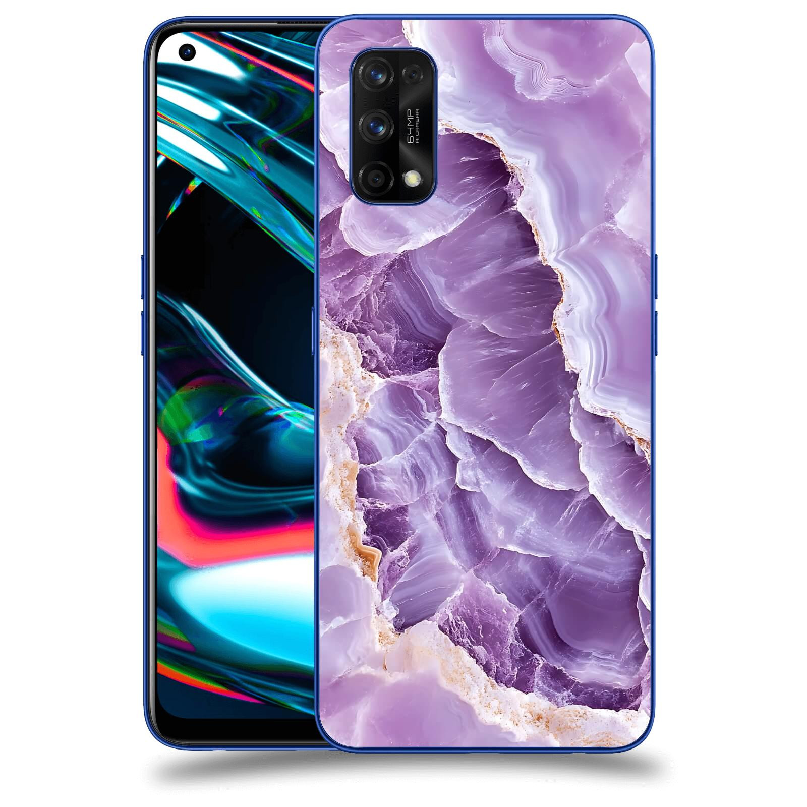 ACOVER Kryt na mobil Realme 7 Pro - Fialová krása
