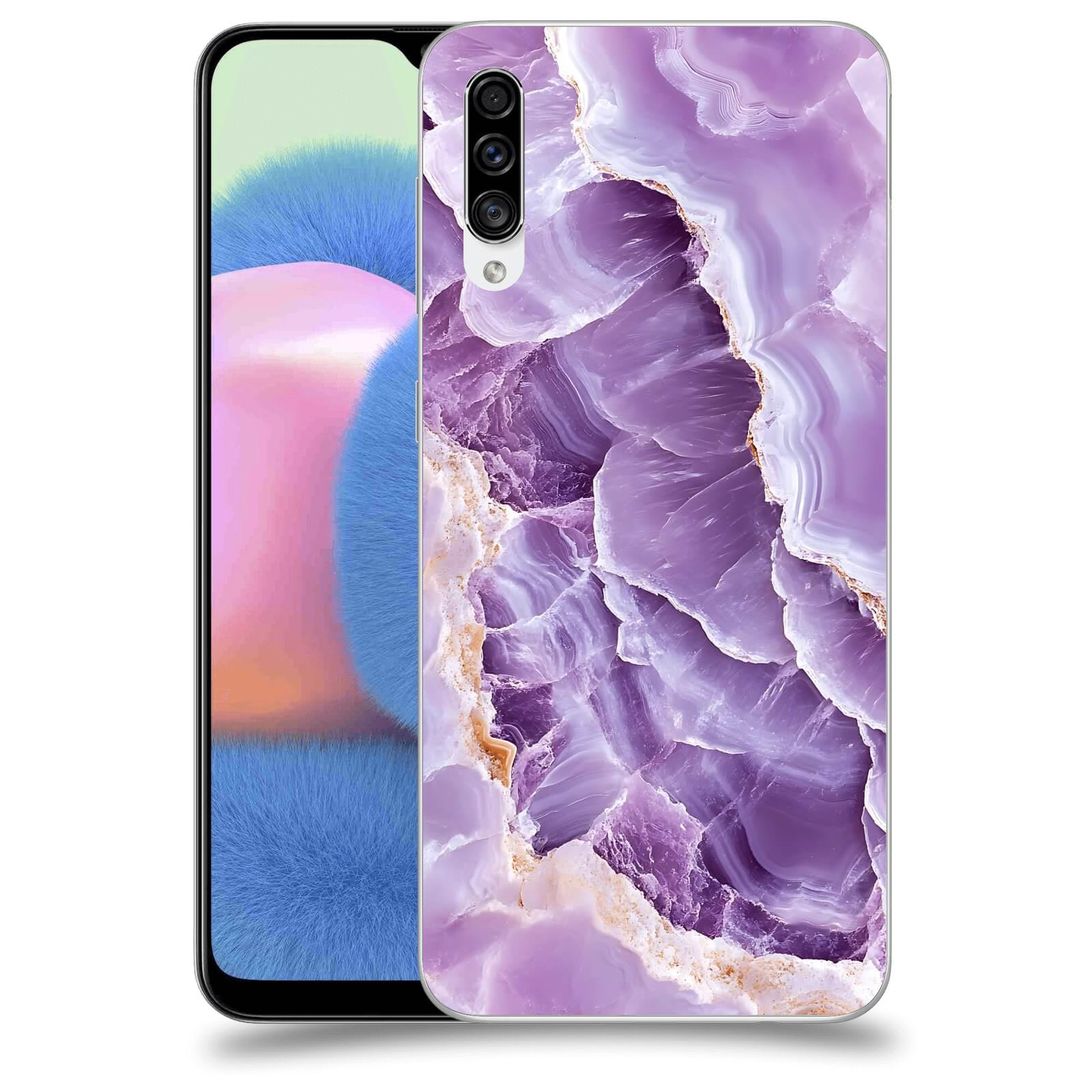 ACOVER Kryt na mobil Samsung Galaxy A30s A307F - Fialová krása
