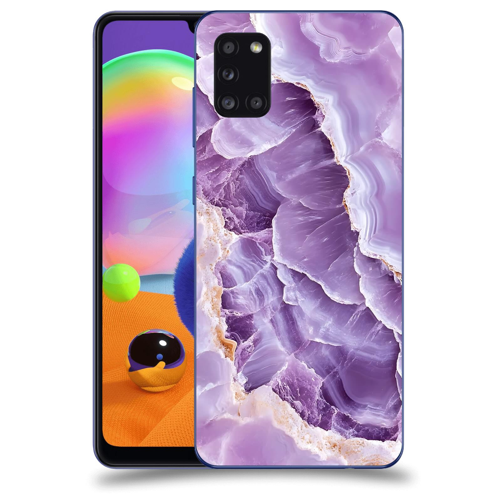 ACOVER Kryt na mobil Samsung Galaxy A31 A315F - Fialová krása