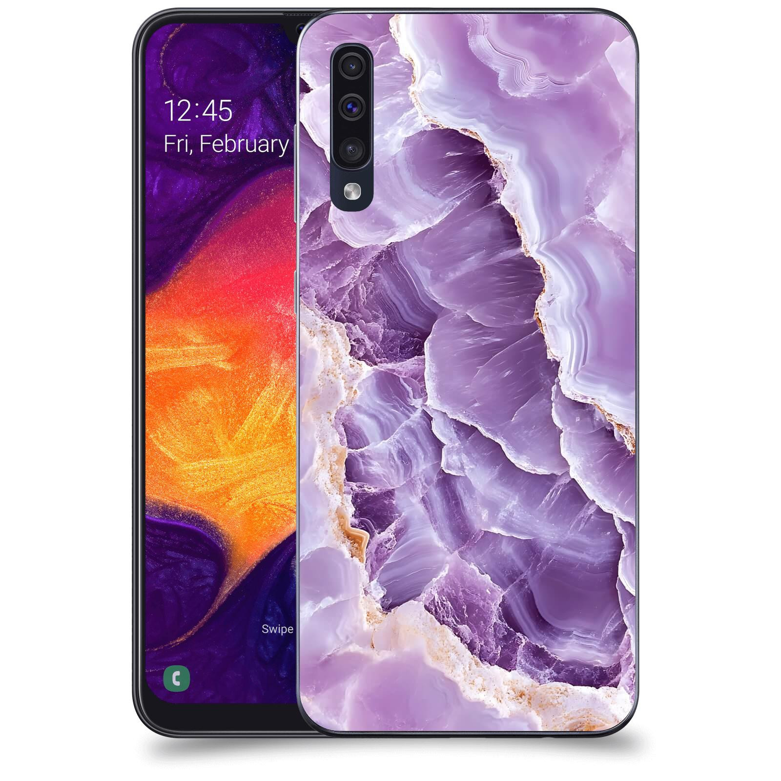 ACOVER Kryt na mobil Samsung Galaxy A50 A505F - Fialová krása