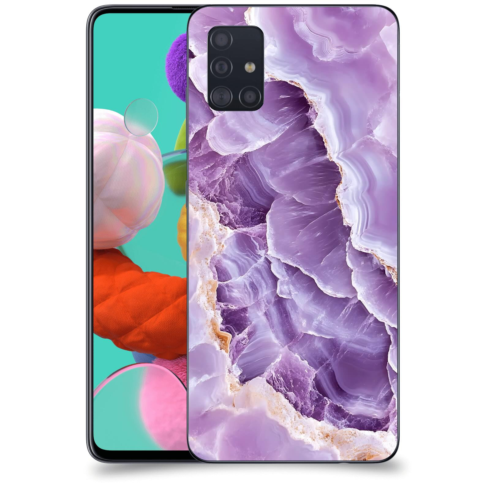 ACOVER Kryt na mobil Samsung Galaxy A51 A515F - Fialová krása