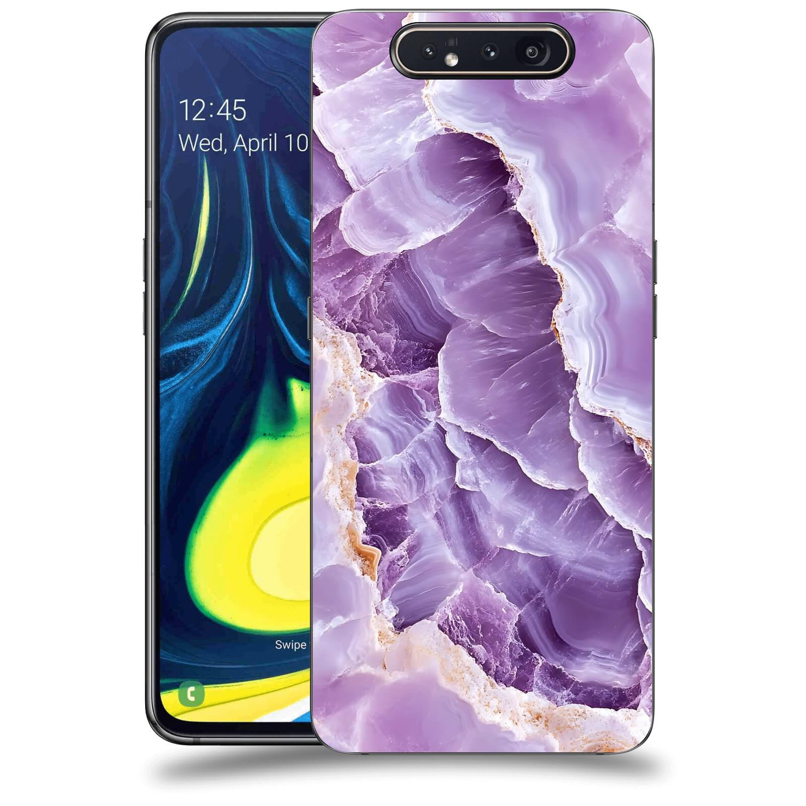 ACOVER Kryt na mobil Samsung Galaxy A80 A805F - Fialová krása