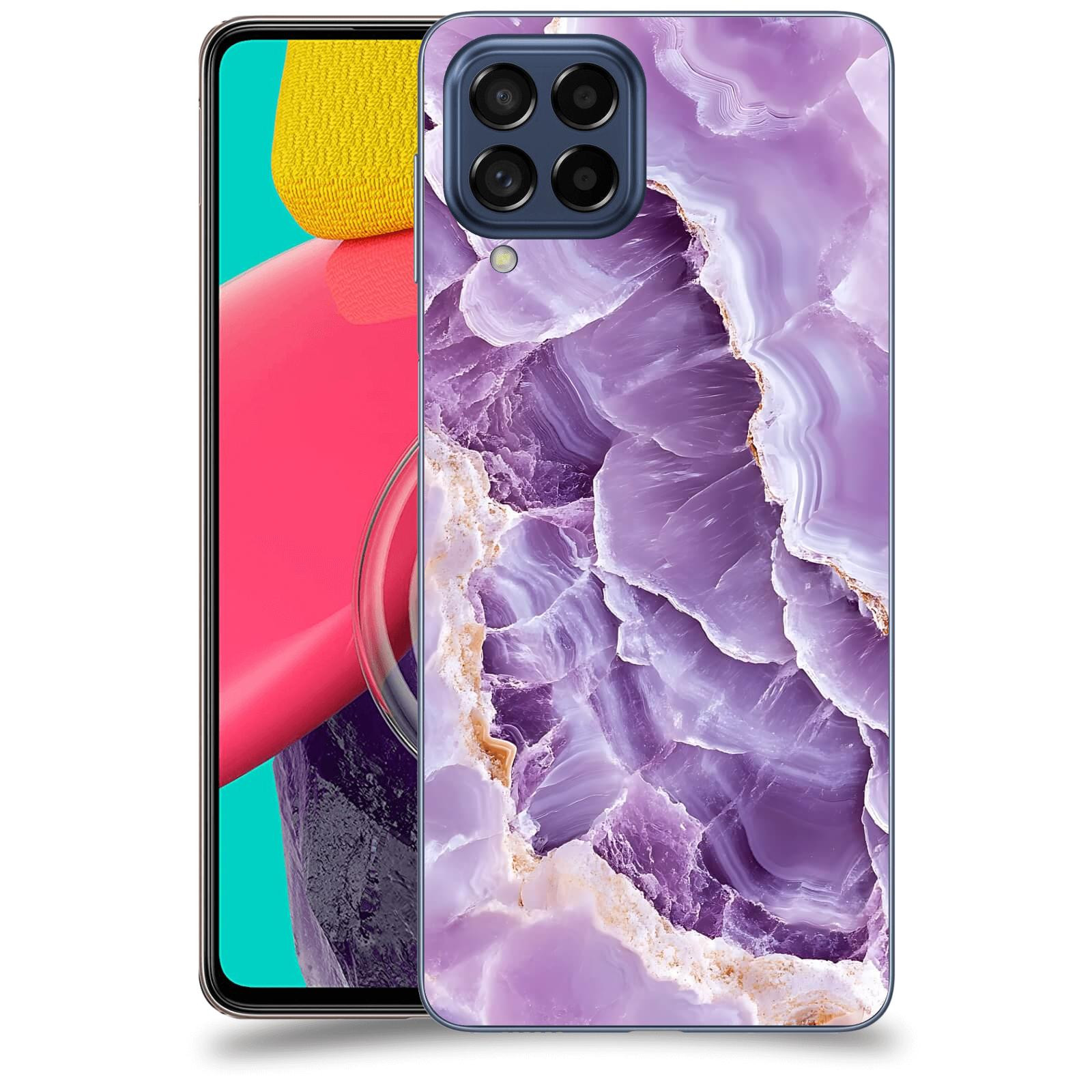 ACOVER Kryt na mobil Samsung Galaxy M53 5G - Fialová krása