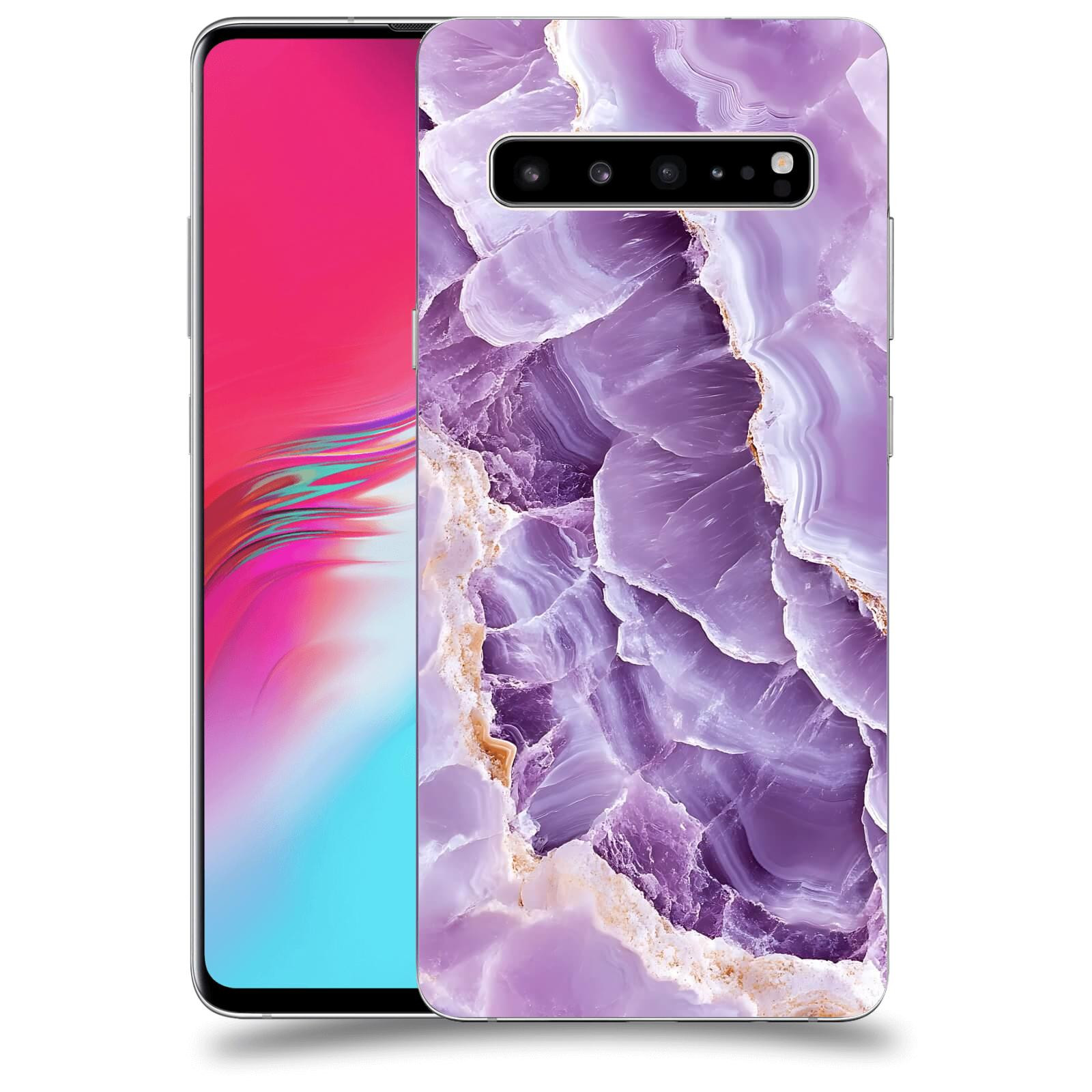 ACOVER Kryt na mobil Samsung Galaxy S10 G973 - Fialová krása